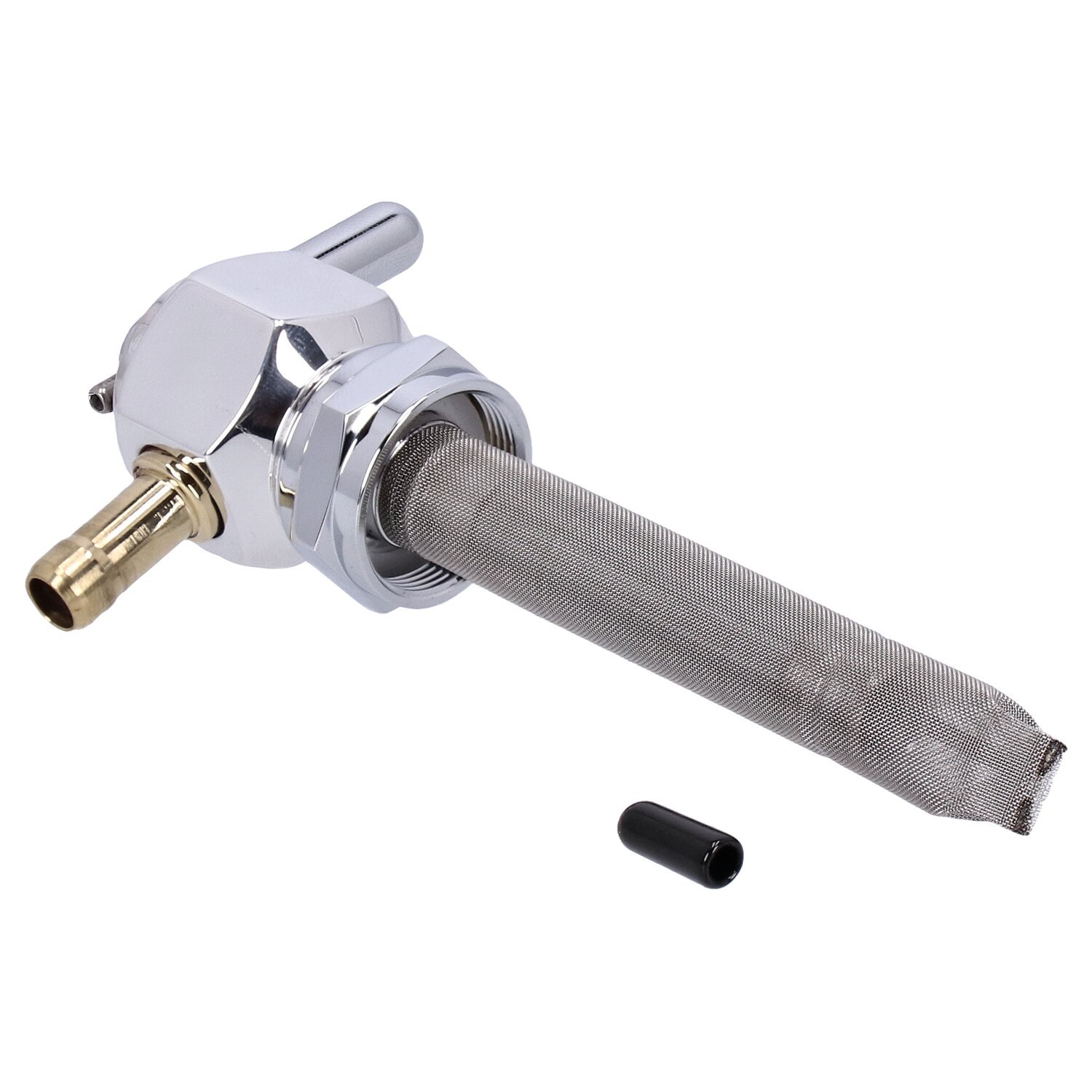 Pingel, Power-Flo petcock hex alu, Polished