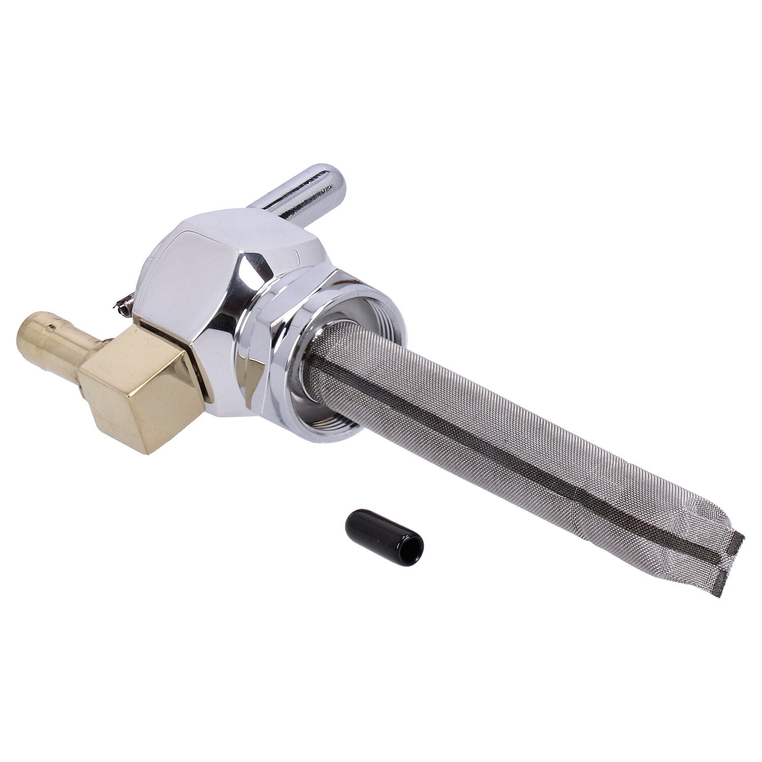 Pingel, Power-Flo petcock hex design, Polished