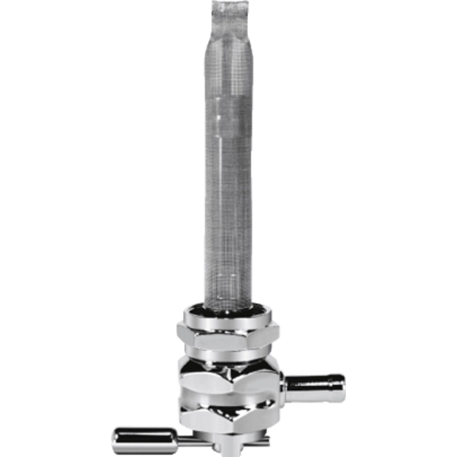 Pingel, Power-Flo petcock hex wave, Chrome