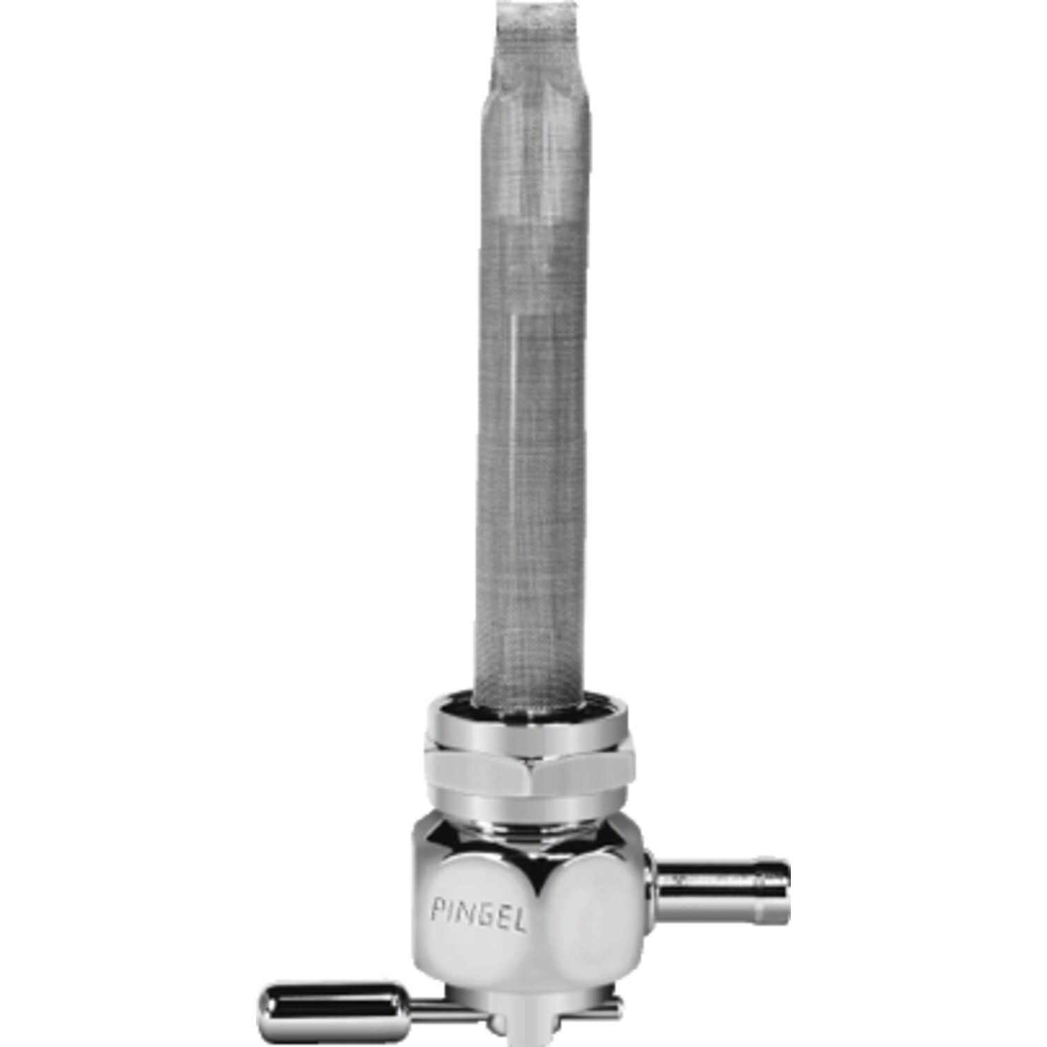 Pingel, Power-Flo petcock diamond oval, Chrome