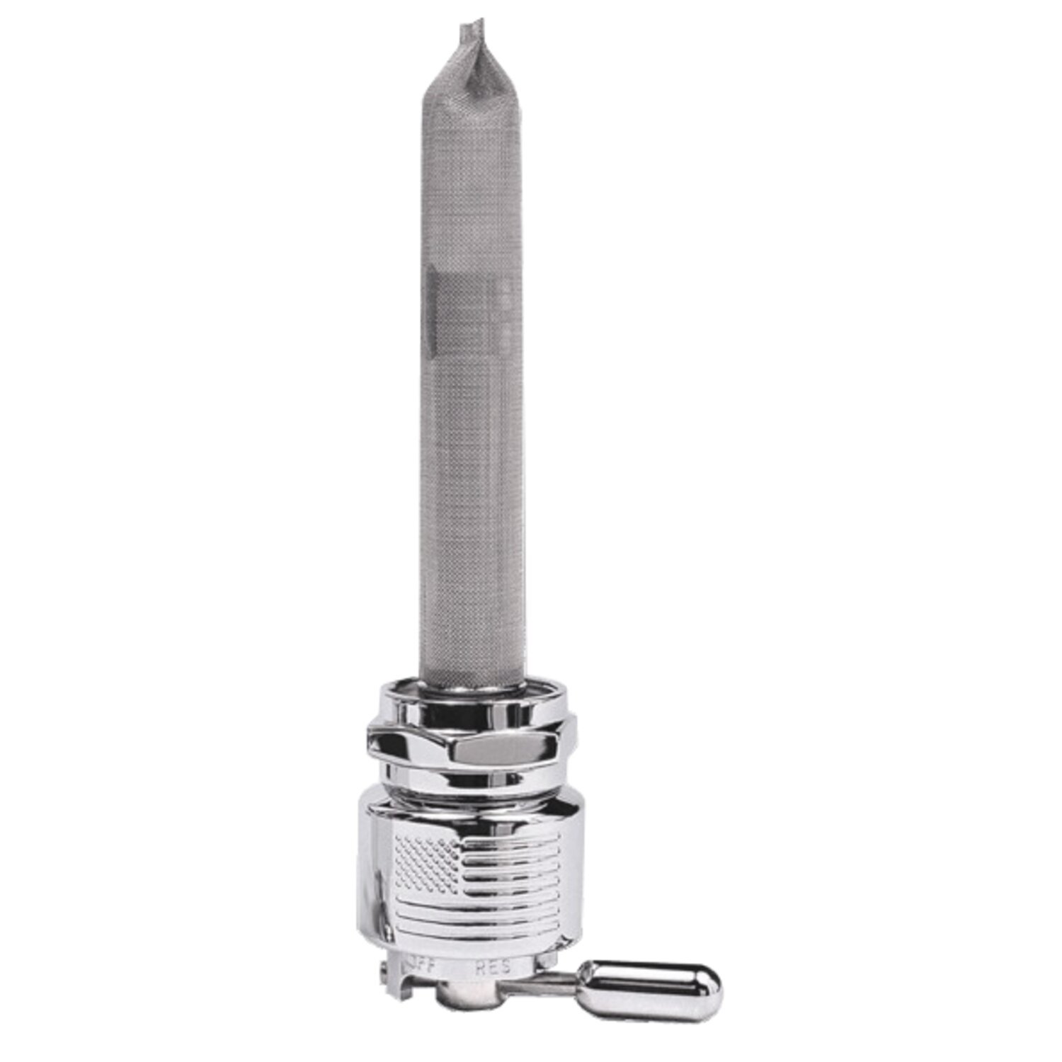 Pingel, Power-Flo petcock round liberty, Chrome