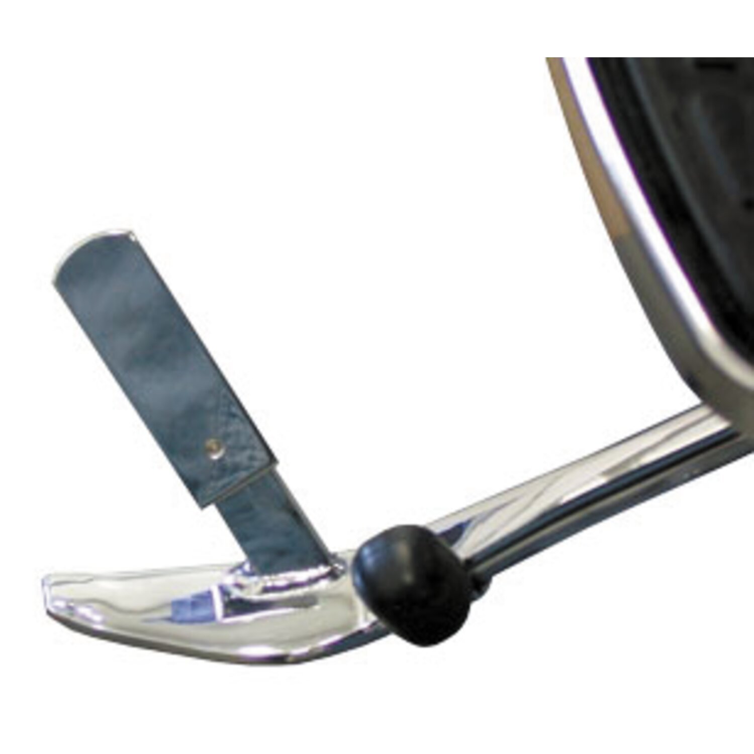 Pingel, jiffy stand extension tab, chrome