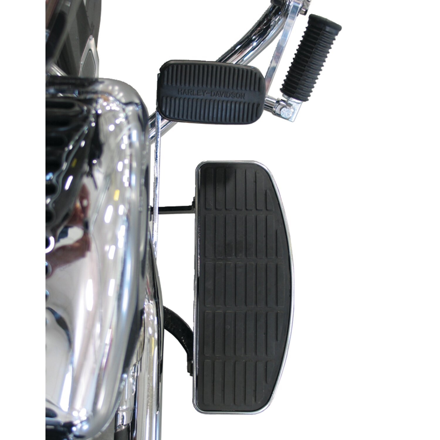 Pingel, rider floorboard extenders. 1-1/4" offset