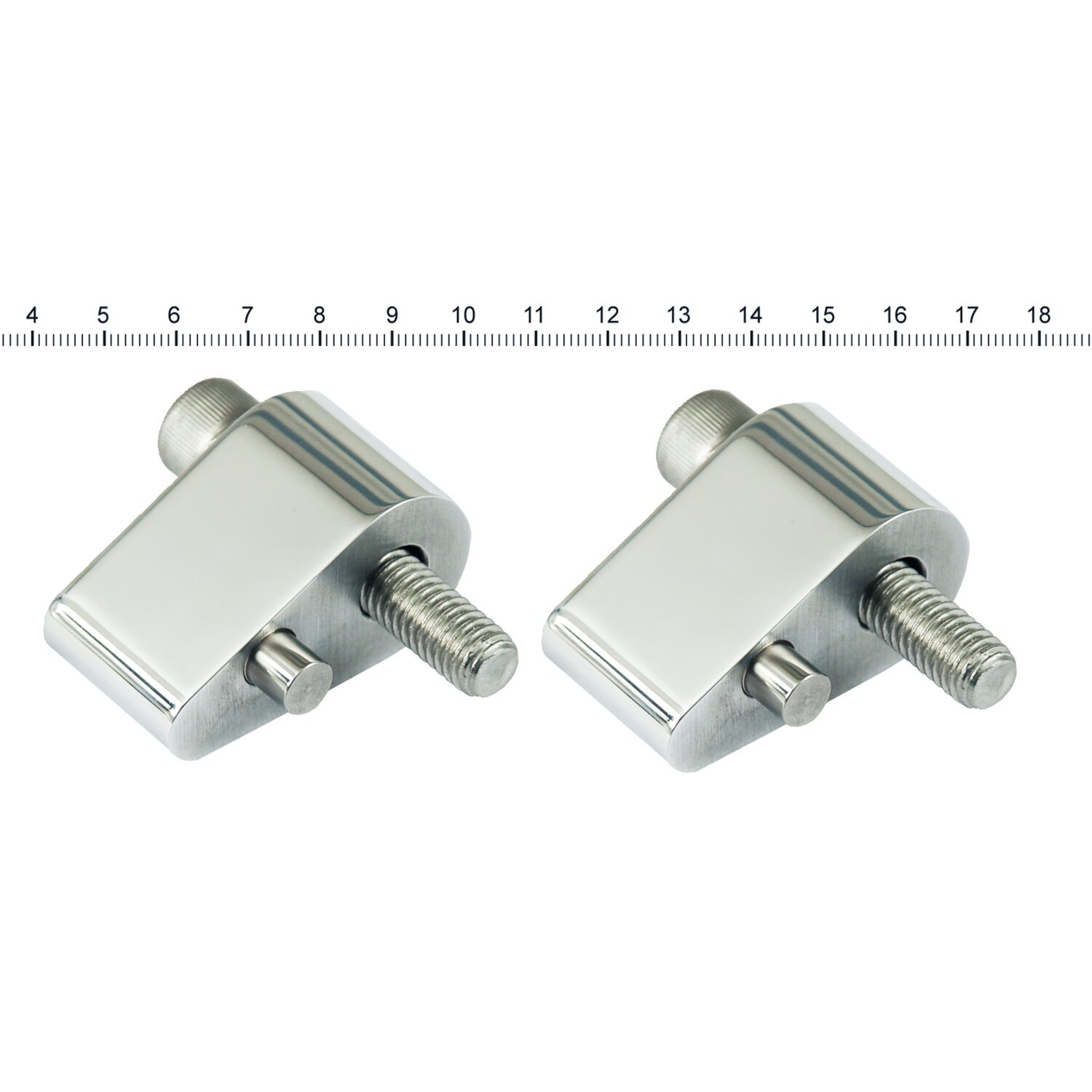 Pingel passenger floorboard extenders, 1"