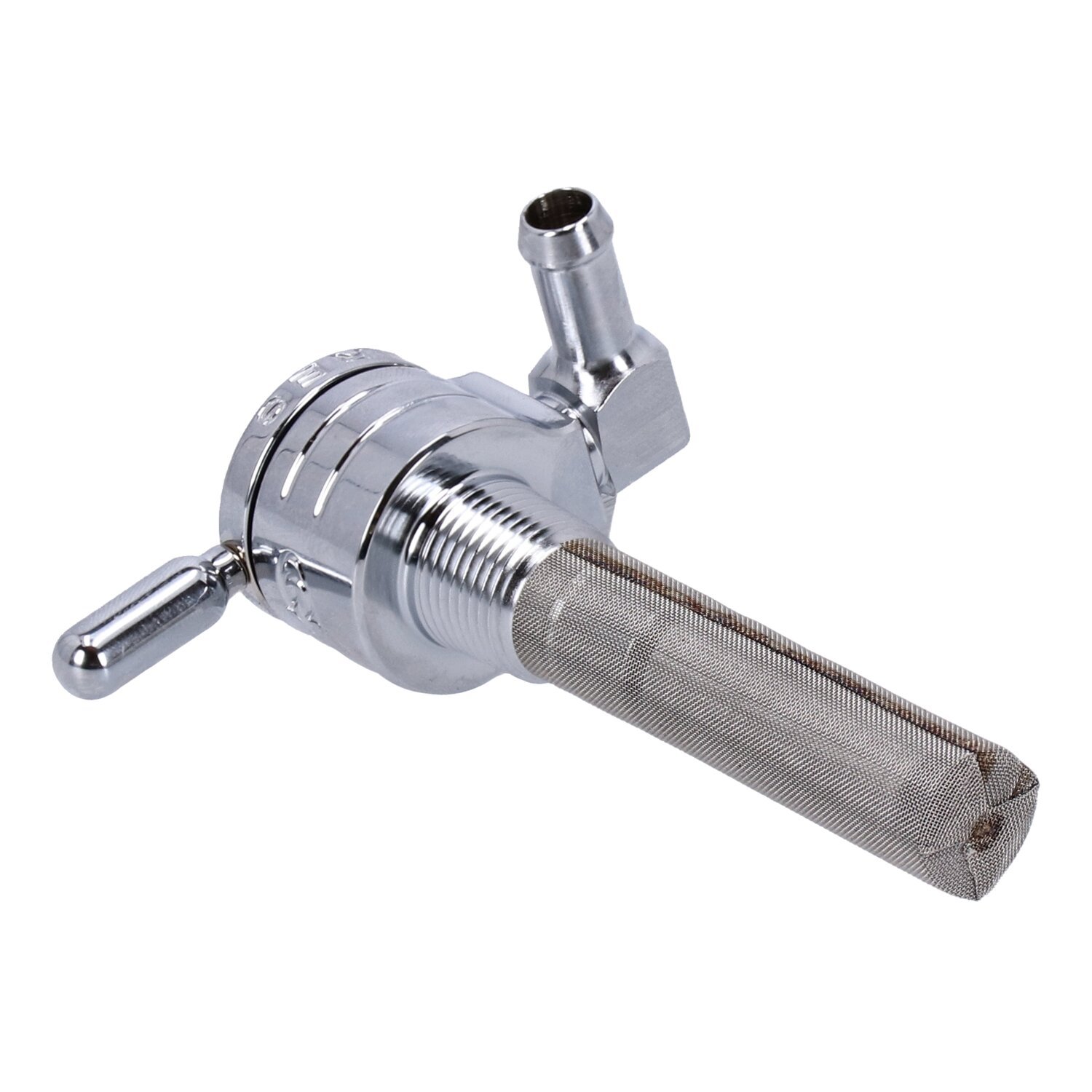 Golan, click-slick petock 3/8 NPT, Chrome