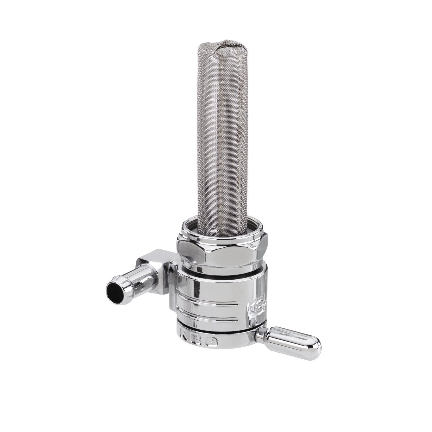 Golan, click-slick petock 22mm with nut, Chrome