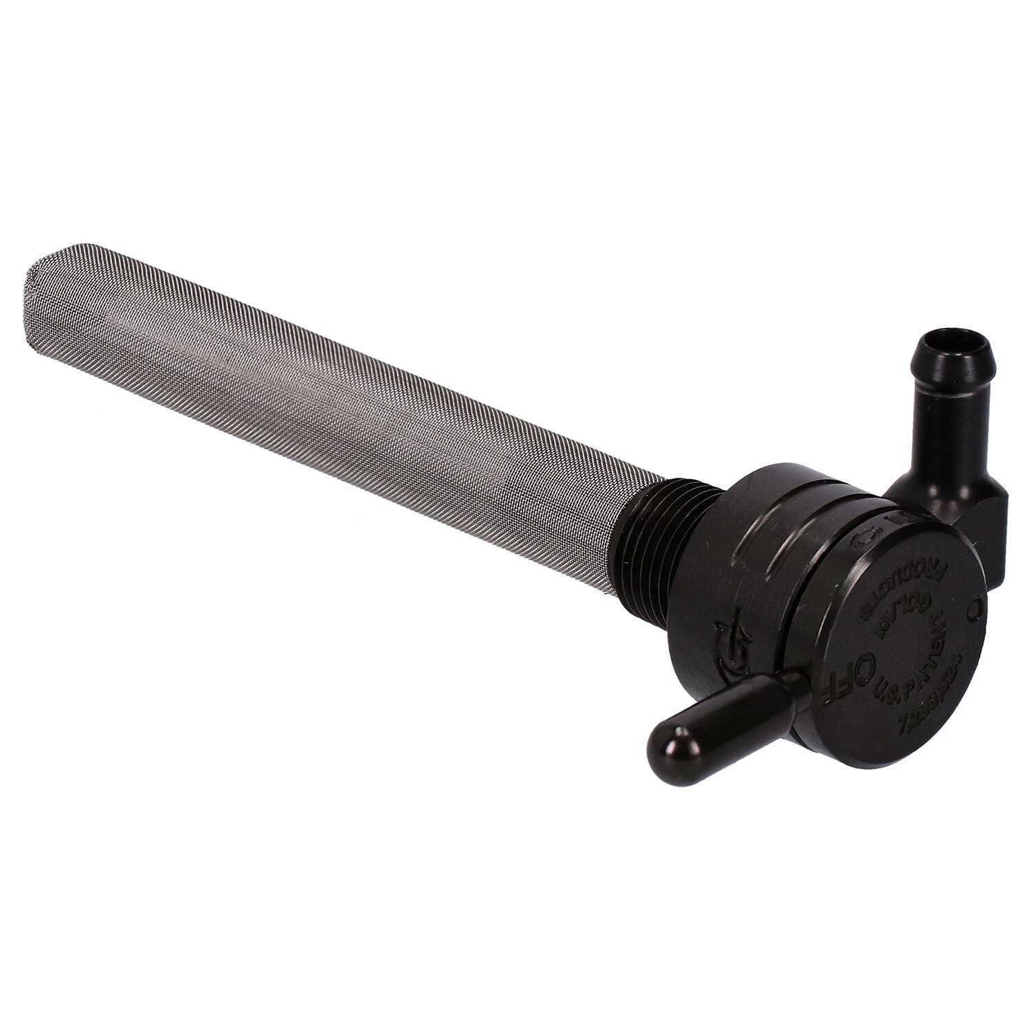 Golan, click-slick petock 3/8 NPT. Black oxide, Brass