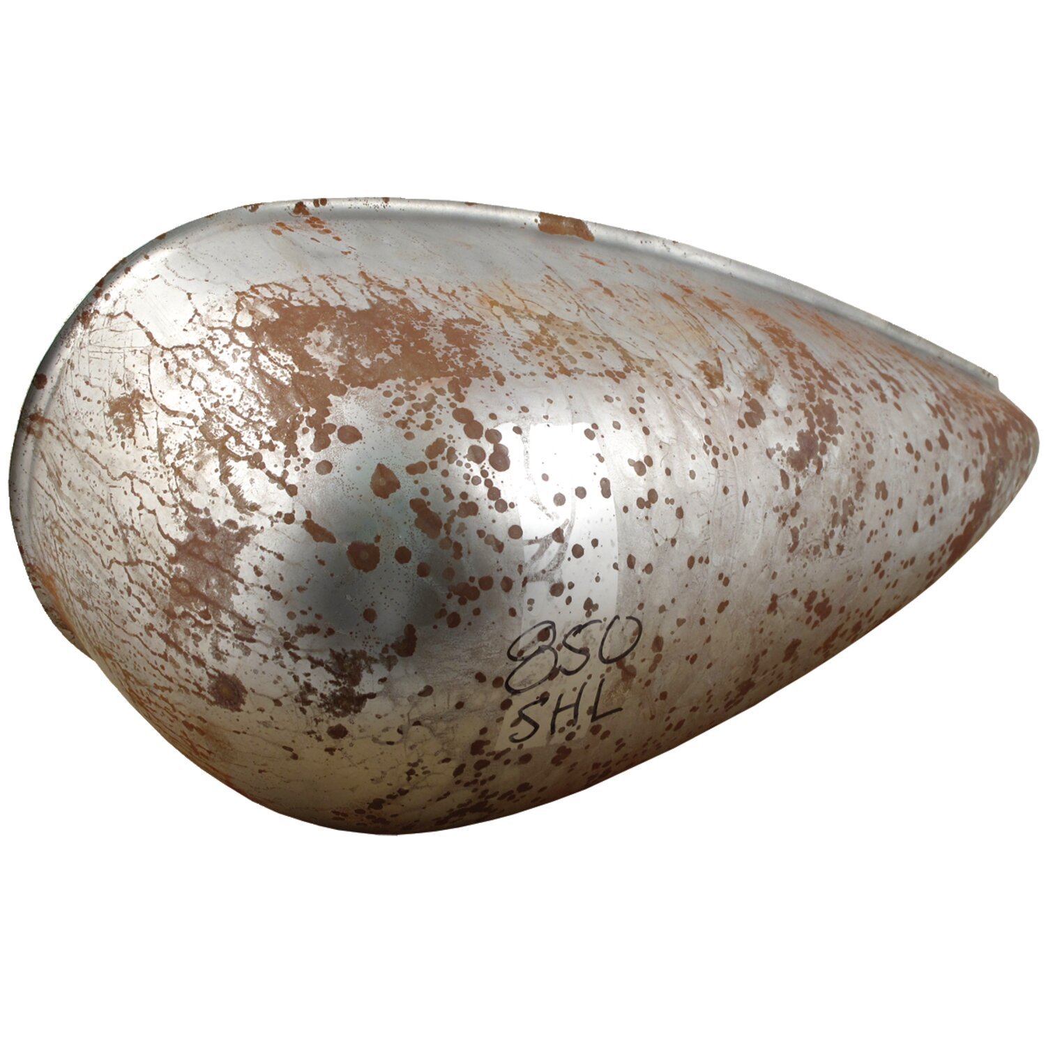 Paughco, Gas tank shell, Unpainted, Raw