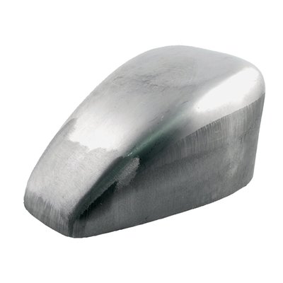 Plain steel. 2.9 gallon XL King Tank. Approx. dimension: 16" (40.6cm) long x 11" (27.9cm) wide x 8" (20.3cm) deep. Sold as one-piece upper shell for one tank. This is the exact same gas tank shell Paughco uses to produce their fuel tanks. Now you can do the same, and modify it in the manufacturing process at will, enabling you to build your own one-off gas tank, in a perfect design-balance with your bike. 

Note: Sold as upper shell only. Tank components as tunnel, gas cap bung, petcock bung and tank mounts are not included and must be purchased separately. 
Note: It is advised to pressure test, seal and test fit all tanks before tanks are painted and installed.