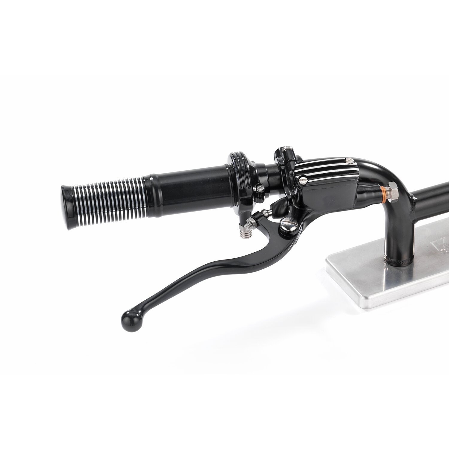 Kustom Tech, FL handlebar grip set, Black, Contrast Cut