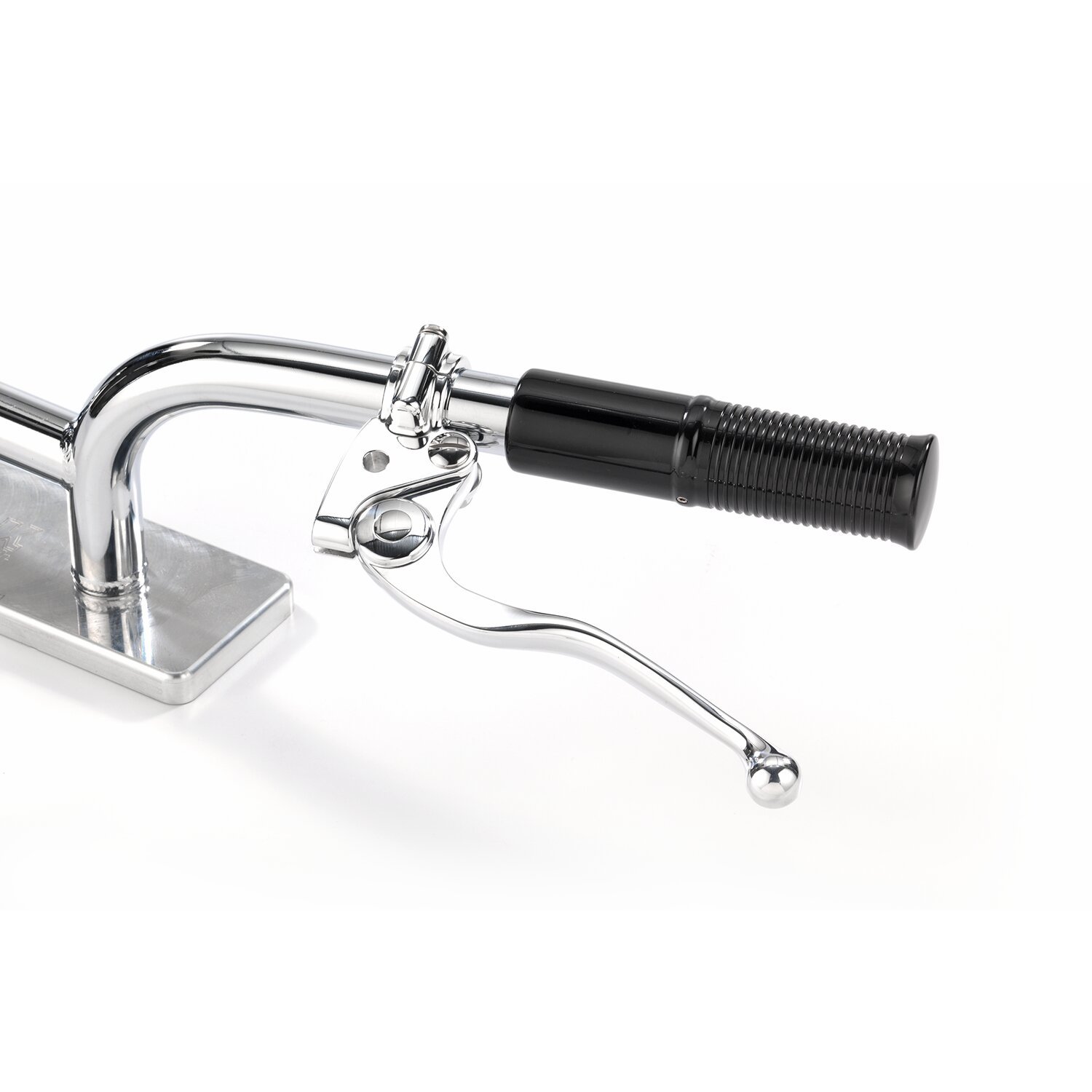 Kustom Tech, FL handlebar grip set. Internal throttle, Black, Satin