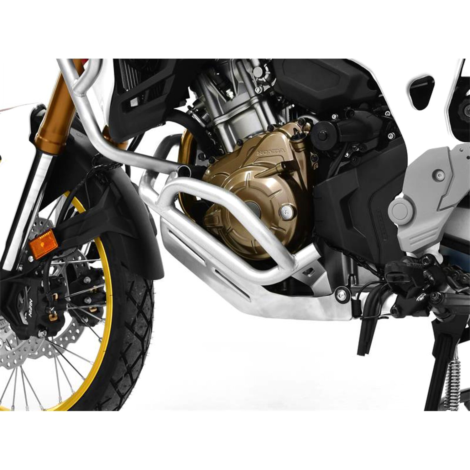 Zieger crash bar silver, Matte