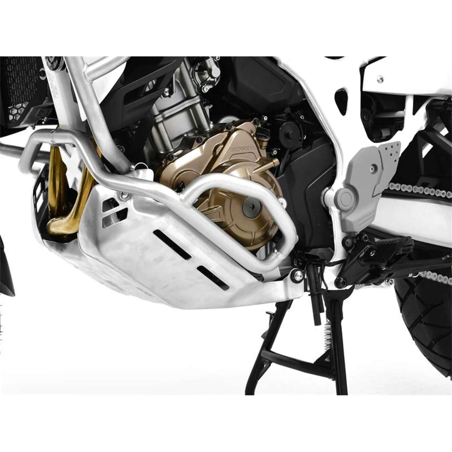 Zieger crash bar silver, Matte