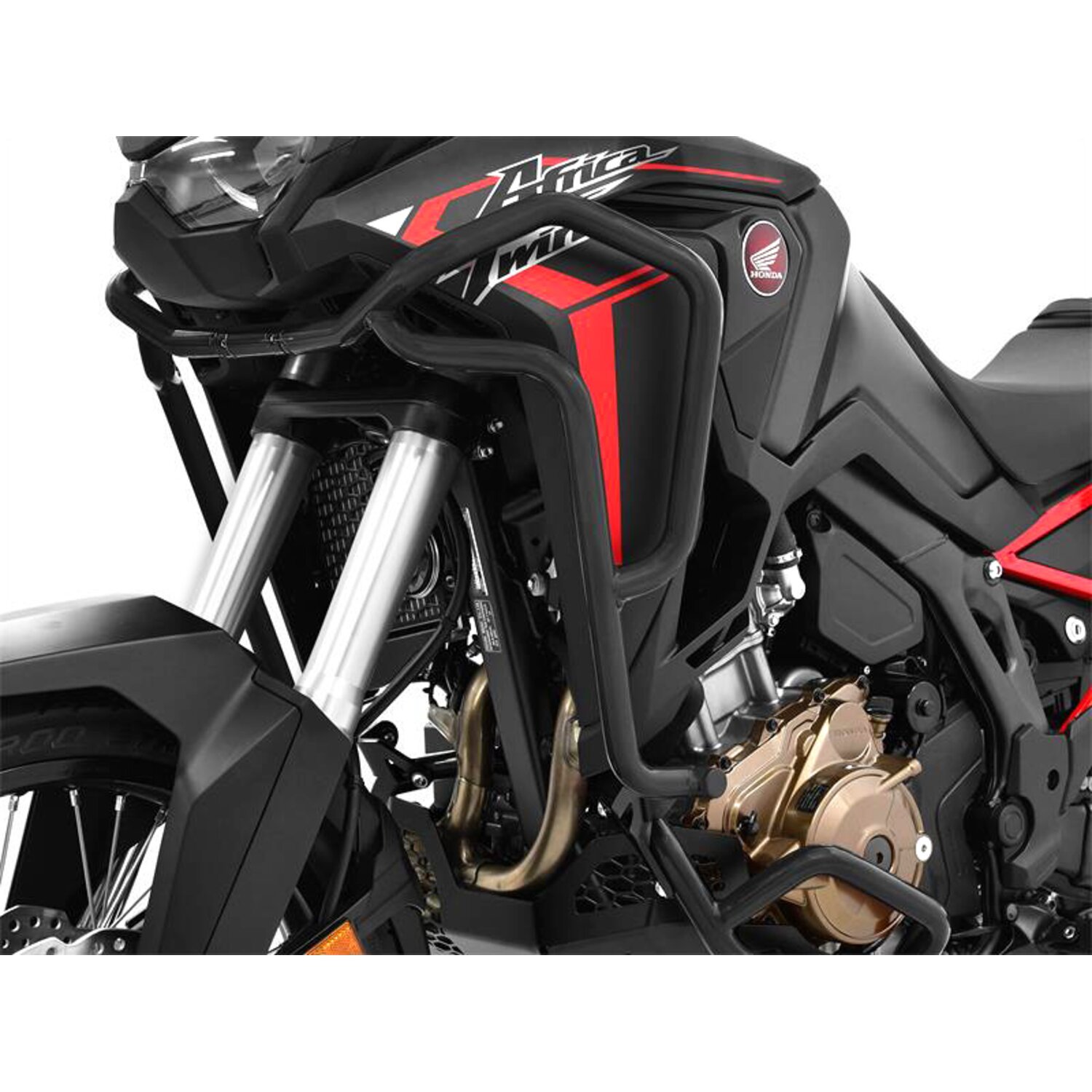 Zieger fairing crash bar, Black, Matte