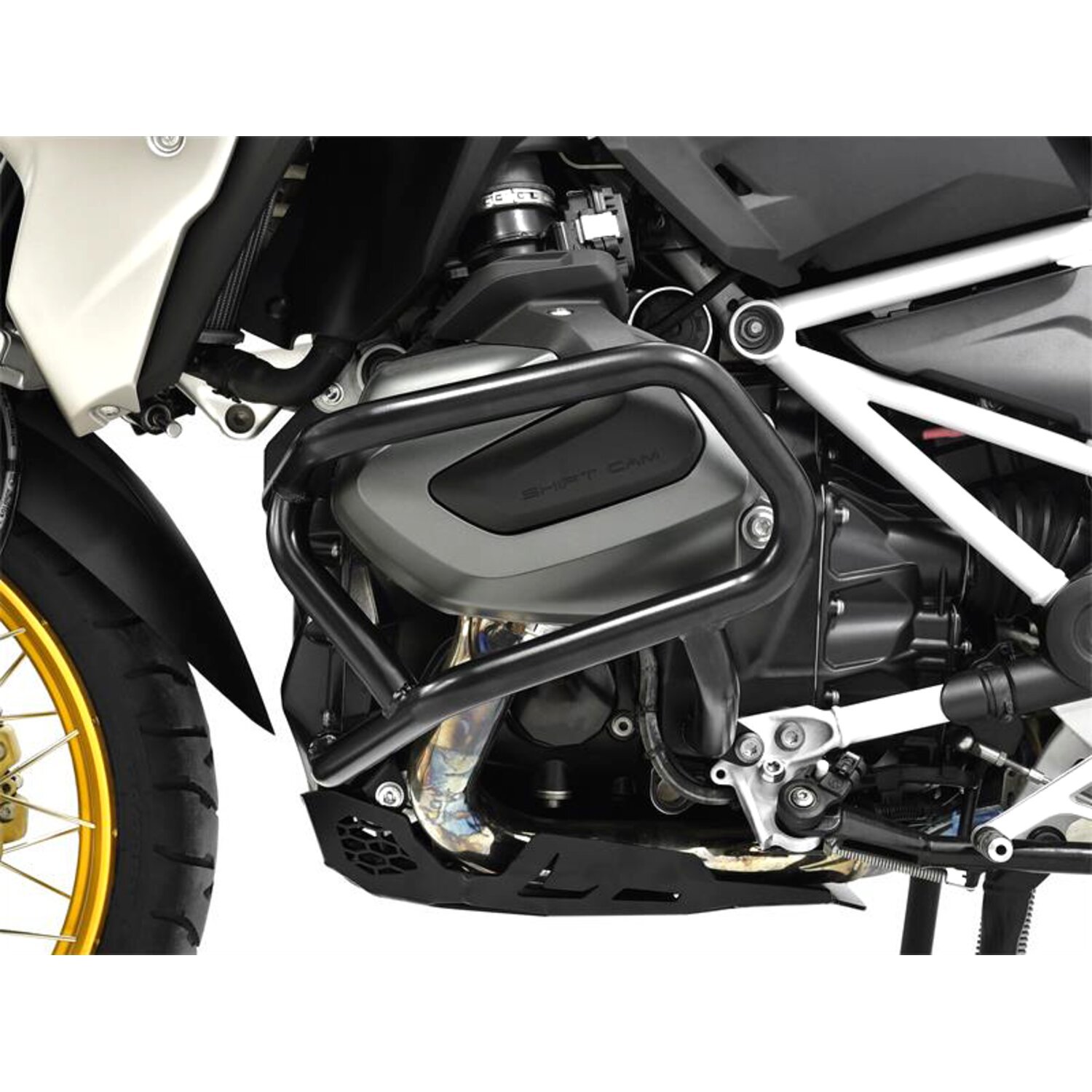Zieger crash bar black, Matte