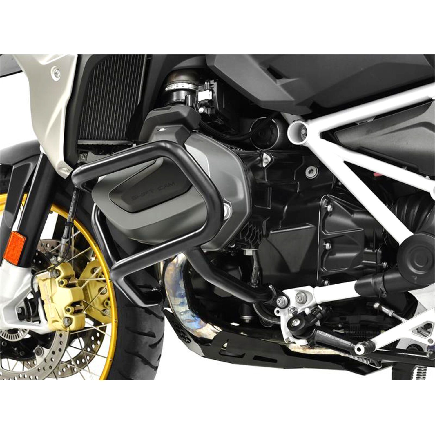 Zieger crash bar black, Matte