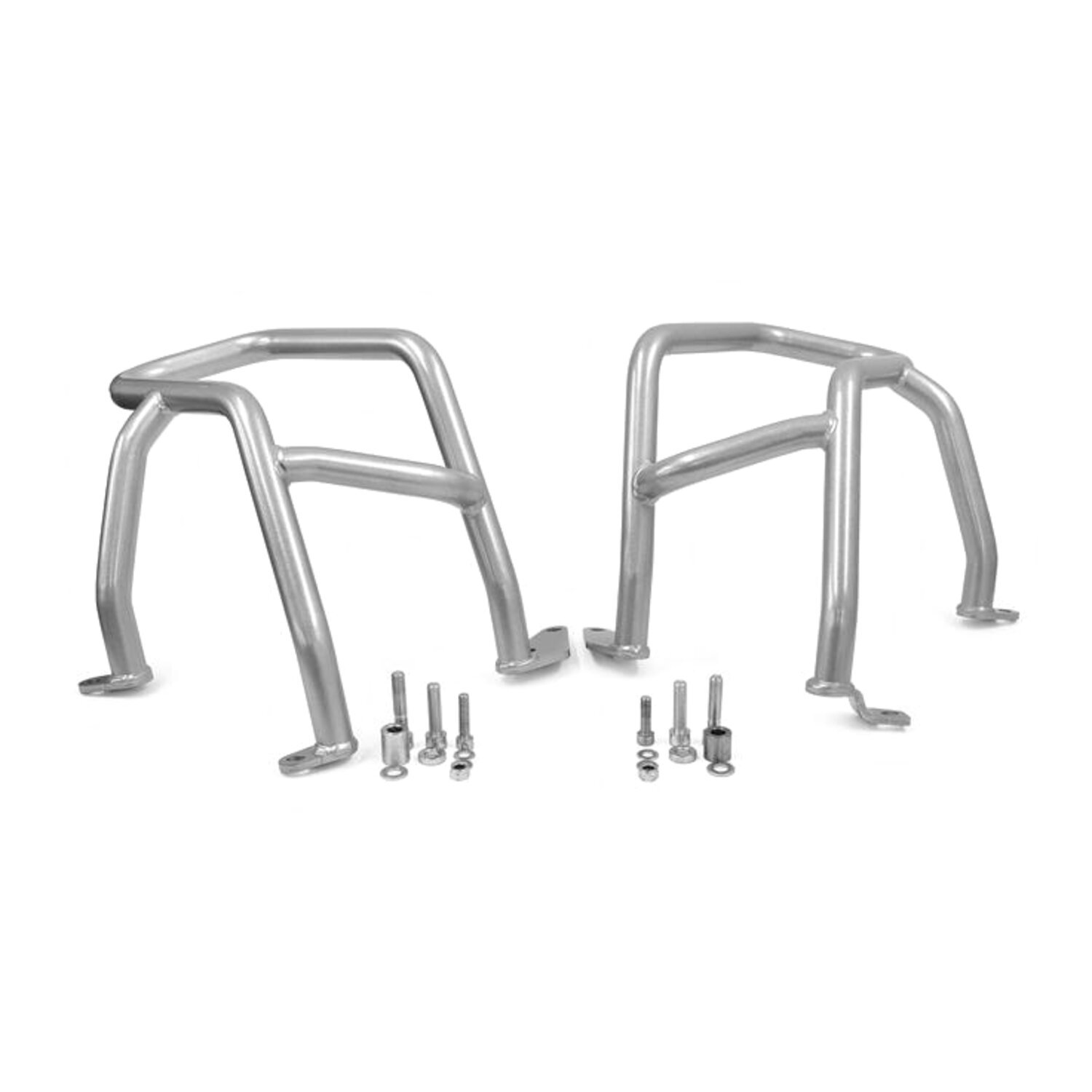 Zieger crash bar silver, Matte