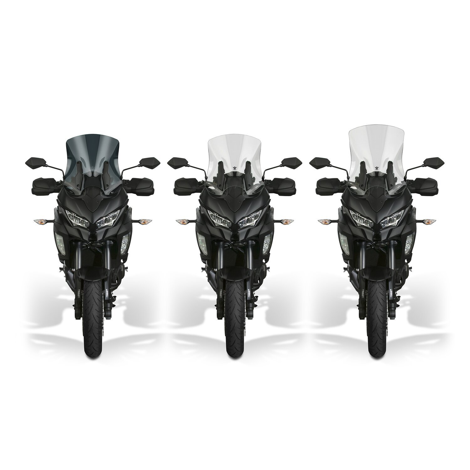 NC VStream® windshield, dark tint, Gray