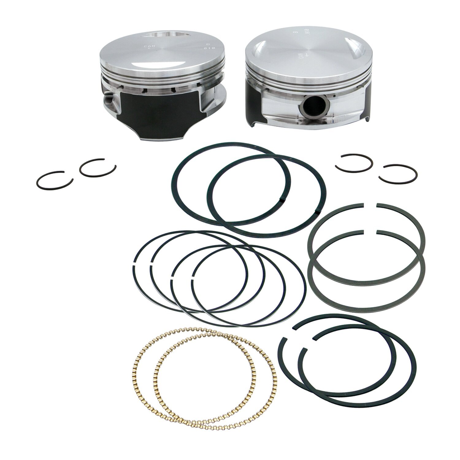 S&S, Twin Cam 106" big bore piston kit. +.010"