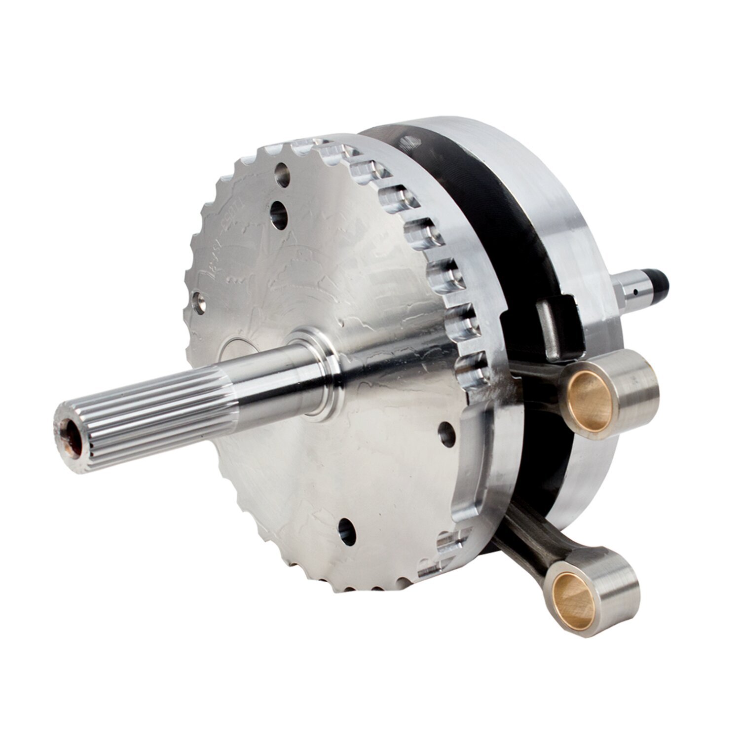 S&S, 06-17 4-3/8" stroke flywheel assembly