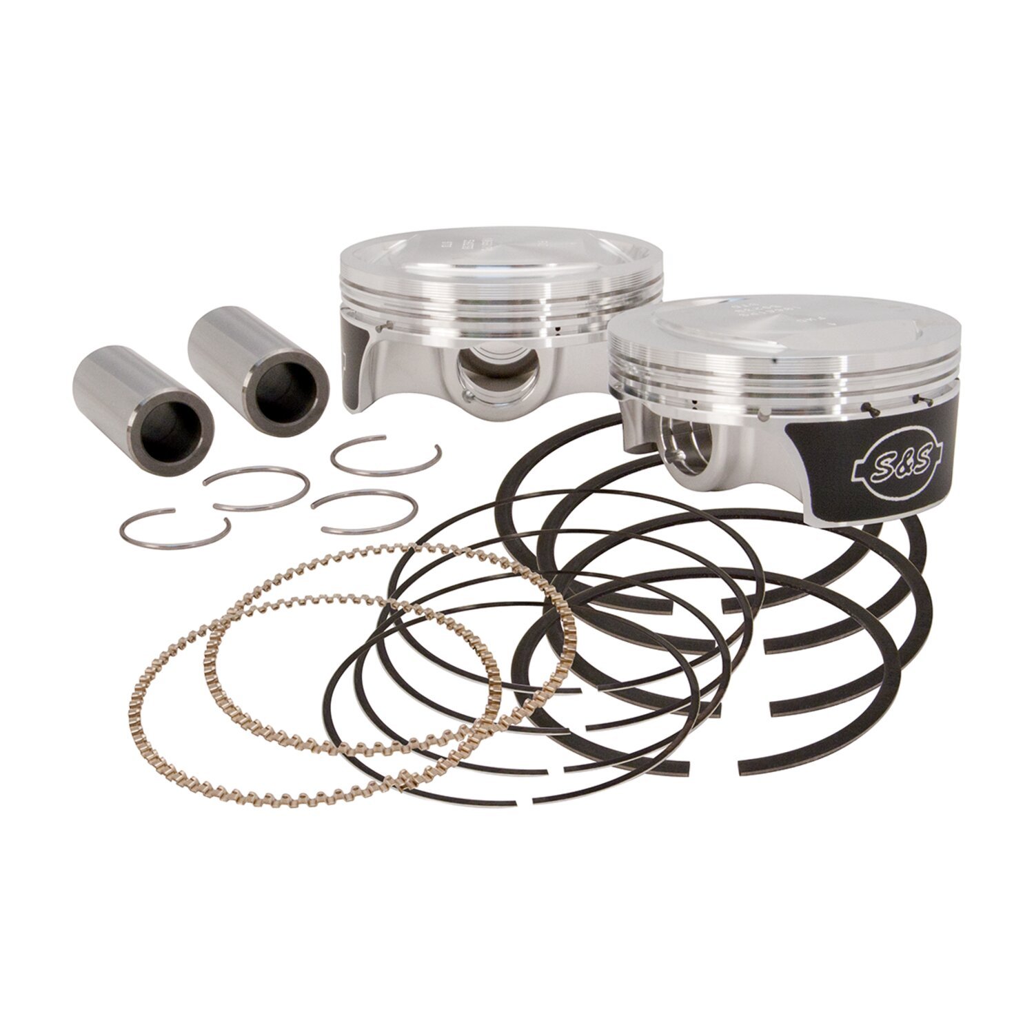 S&S, 96" to 103" big bore pop-up piston kit. Std