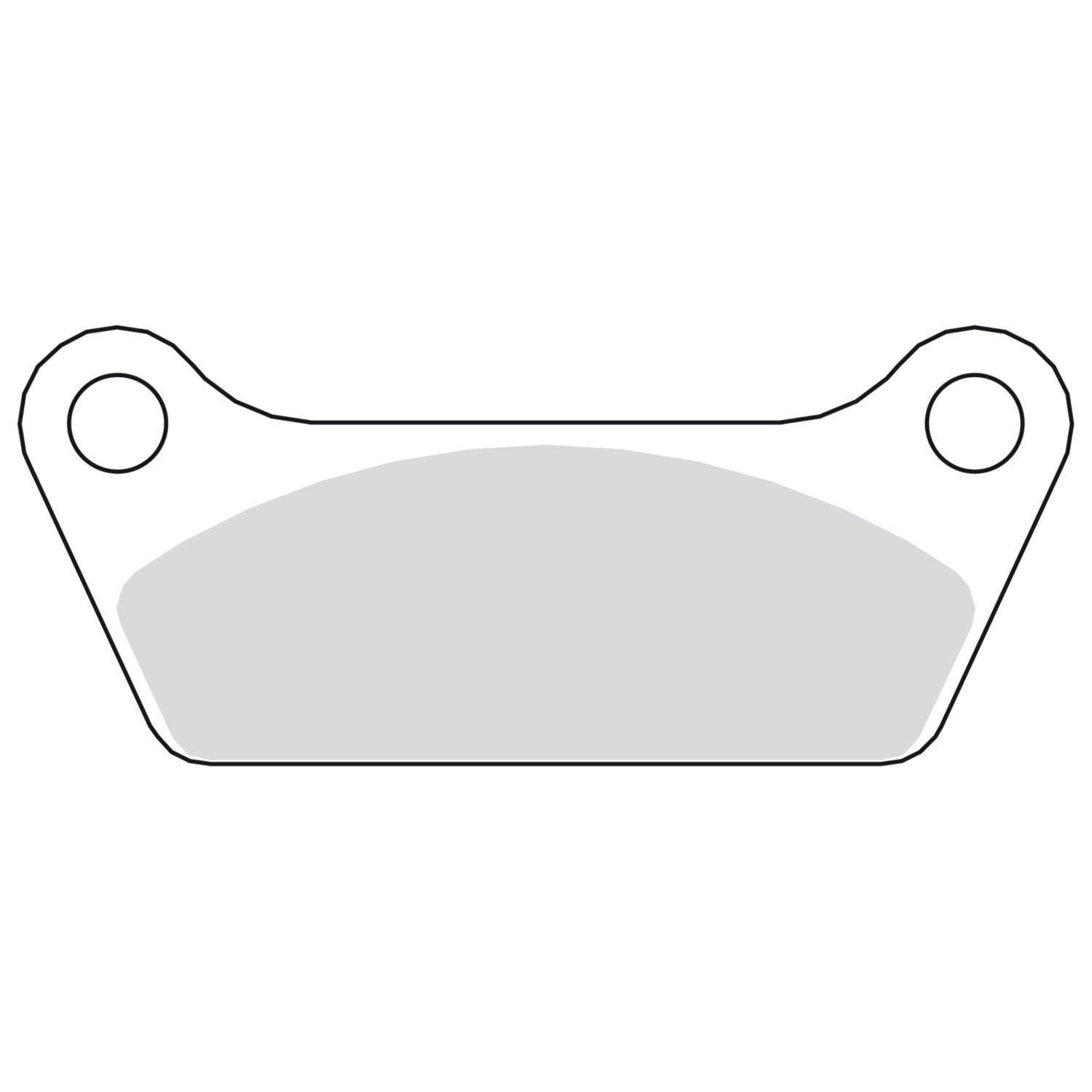 EBC, brake pads. V-Pad semi sintered copper
