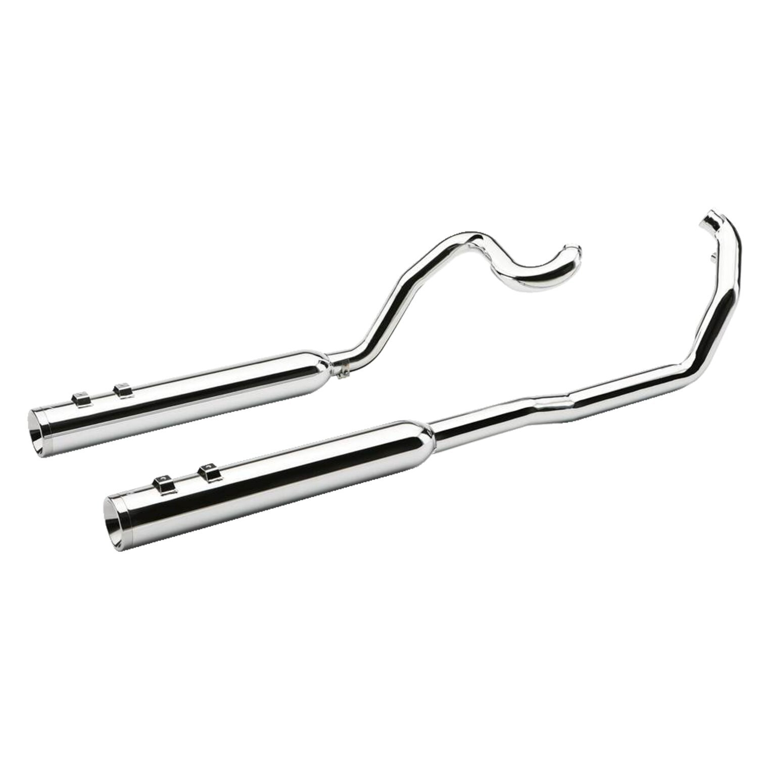 Cobra, True Dual head pipes, Chrome