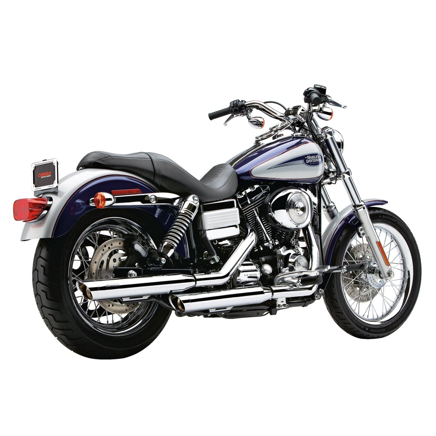 Cobra, 3" slip-on mufflers