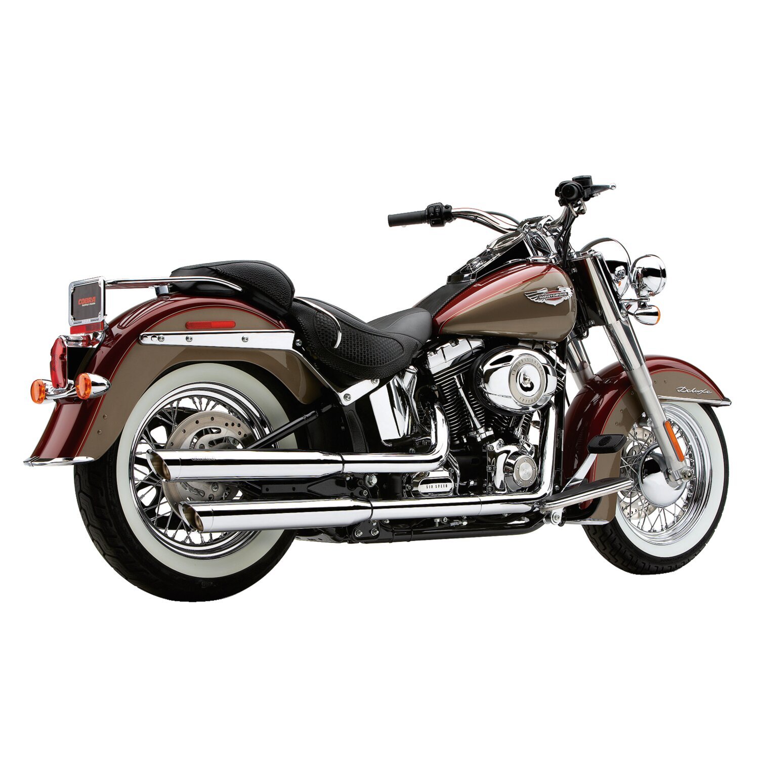 Cobra, 3" slip-on mufflers