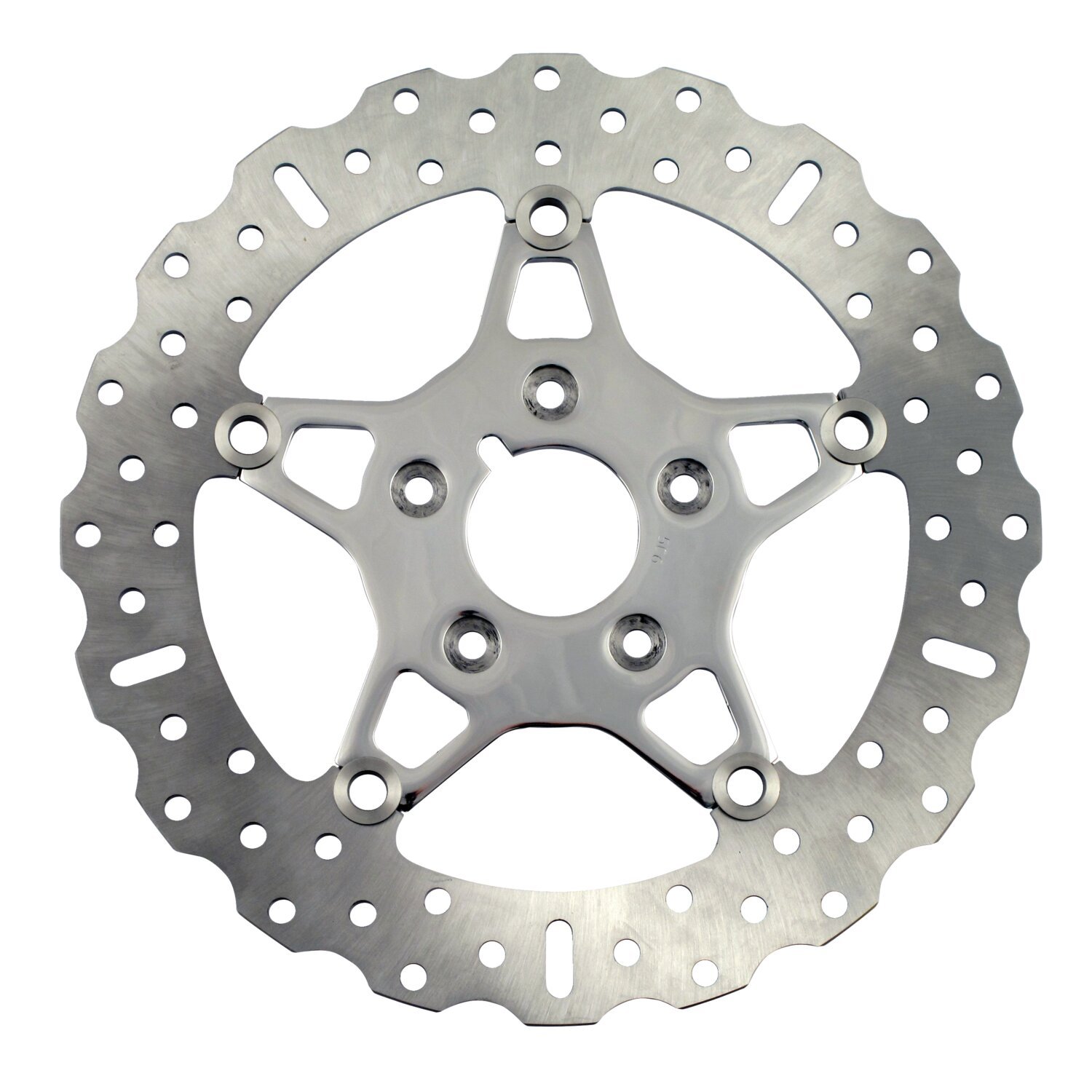 EBC, pol. stainless Contour floating brake rotor