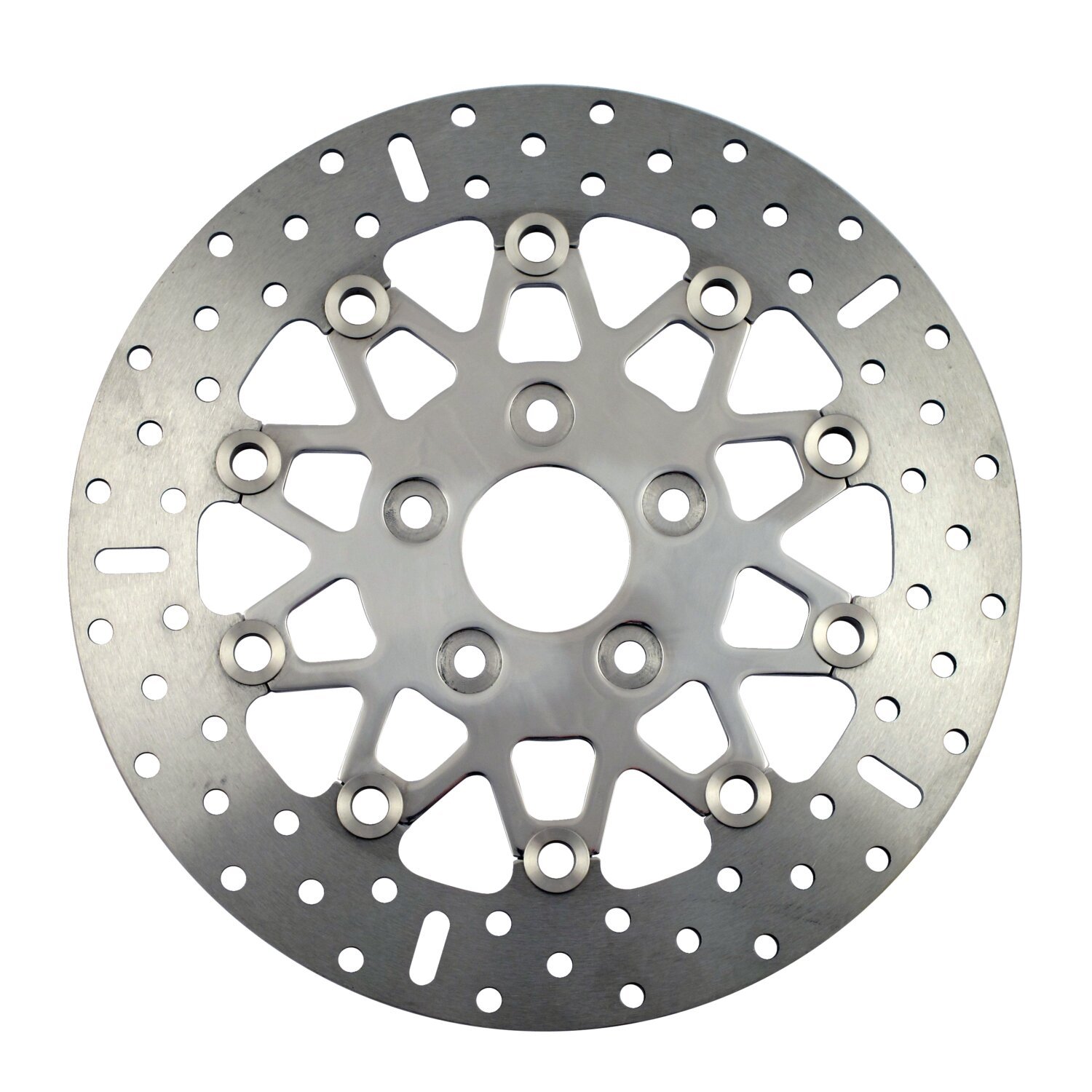 EBC polished stainless floating rotor
