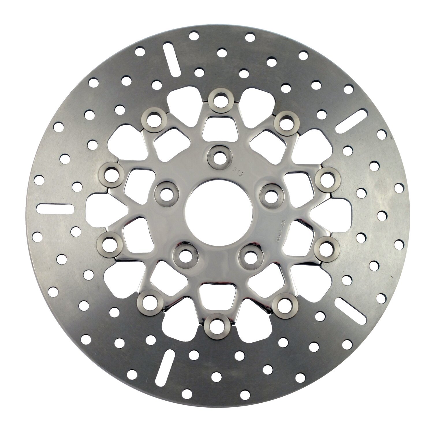EBC polished stainless floating rotor, 292 mm