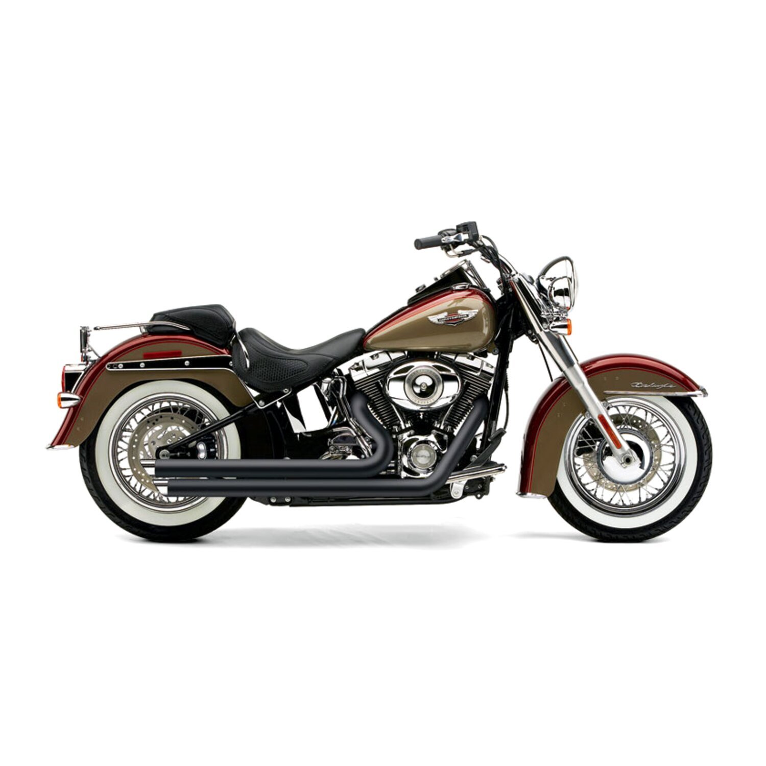 Cobra, Speedster SlashDown exhaust, Black, Chrome