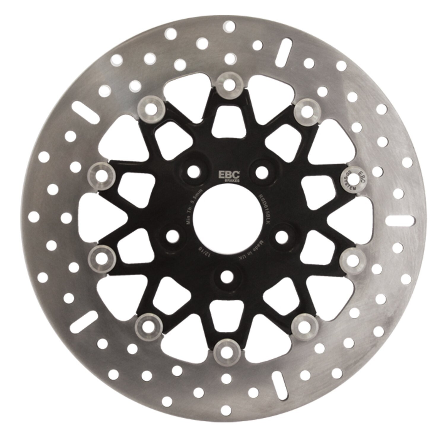 EBC, black floating rotor