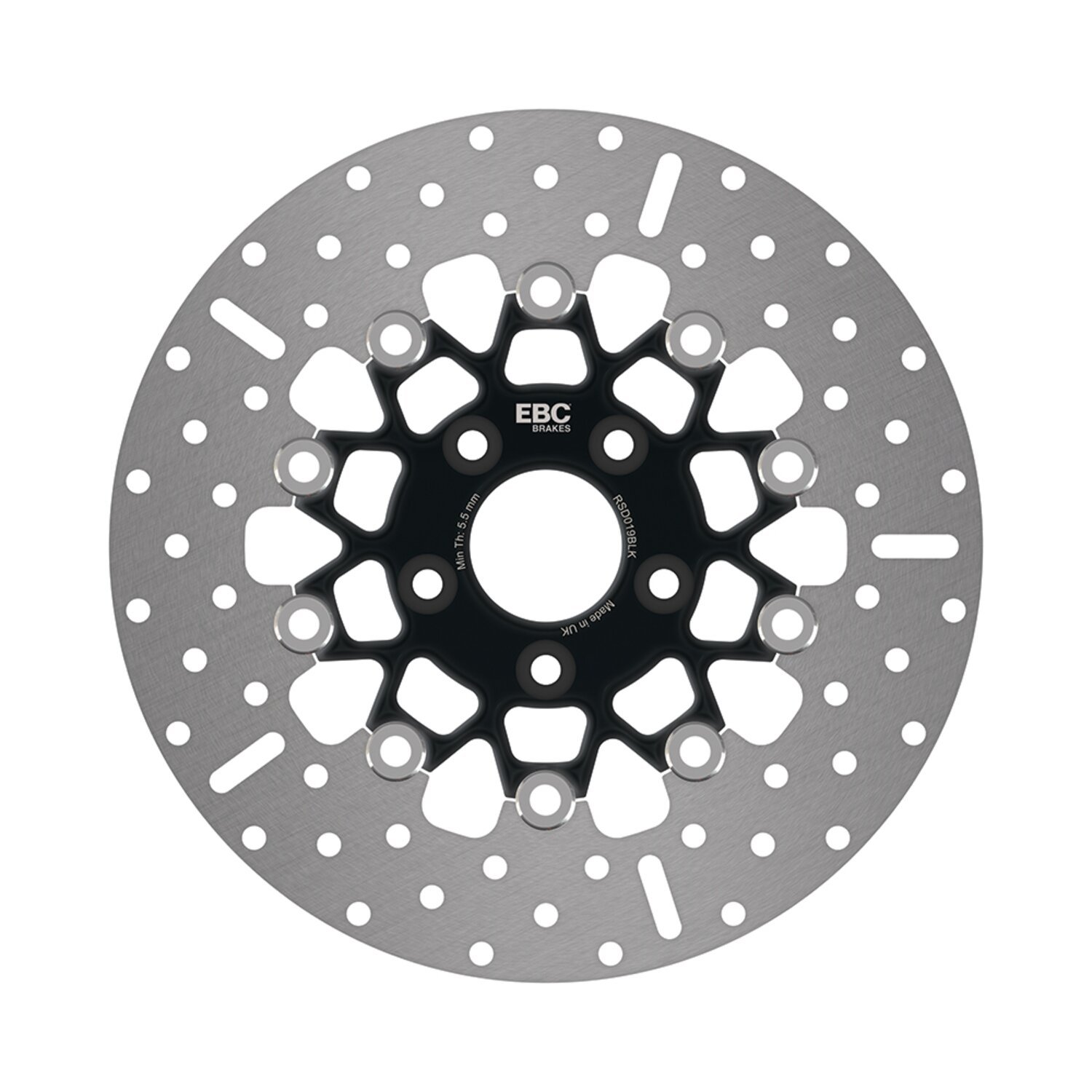 EBC black floating rotor