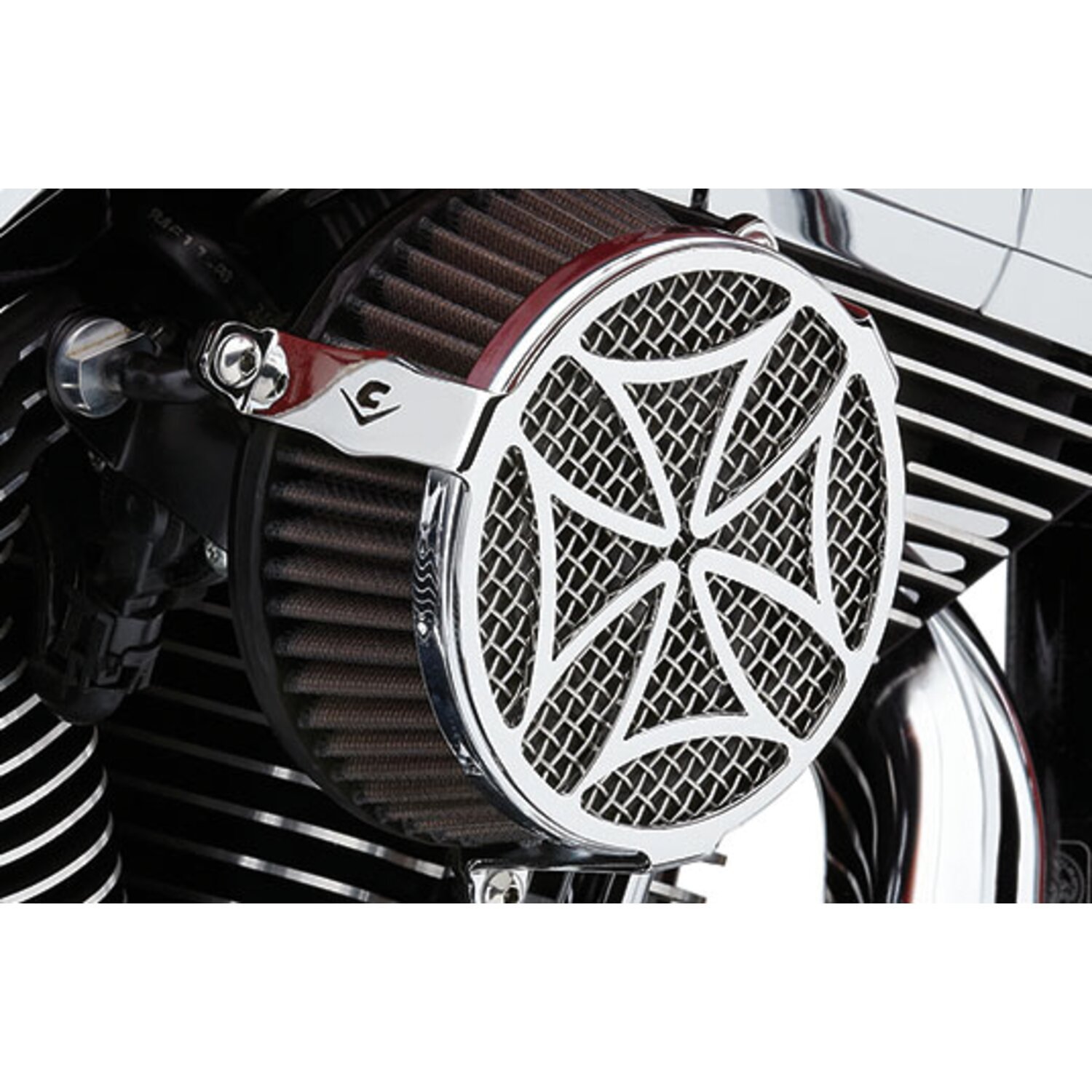 Cobra, Naked air cleaner kit Cross, Chrome
