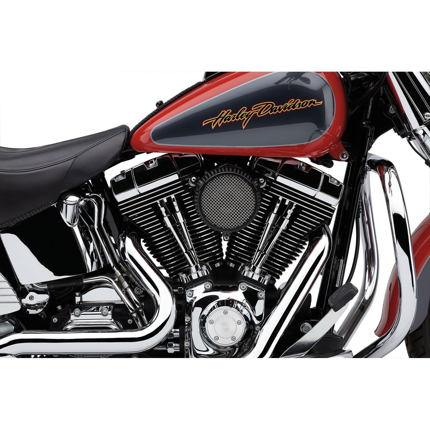Cobra, Naked air cleaner kit. Plain, Black, Matte