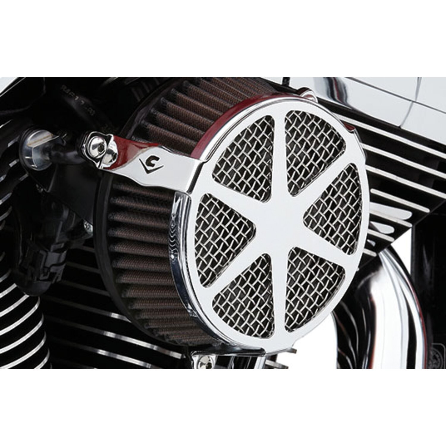 Cobra, Naked air cleaner kit. Spoke, Chrome