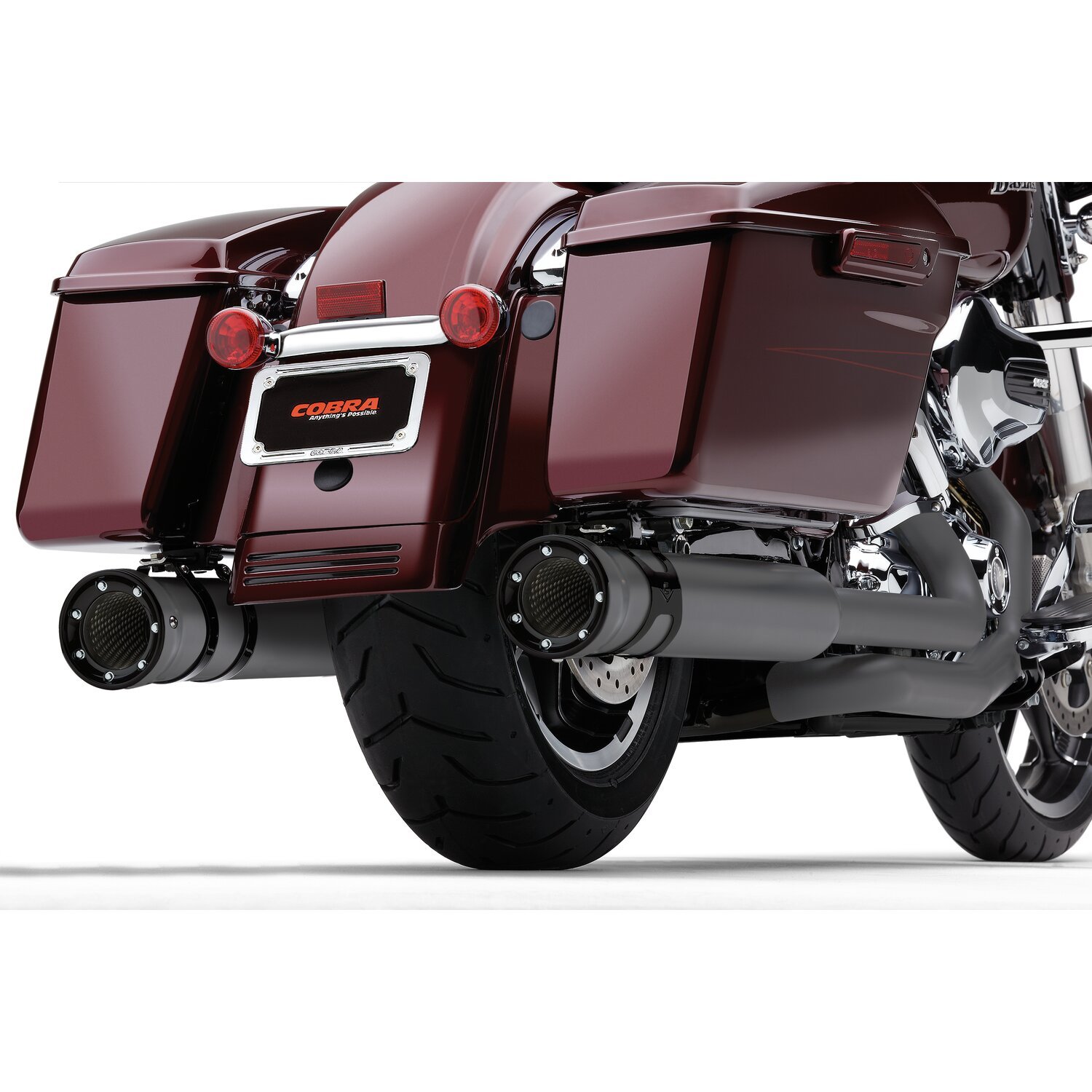 Cobra, 4" Race Pro slip-on mufflers