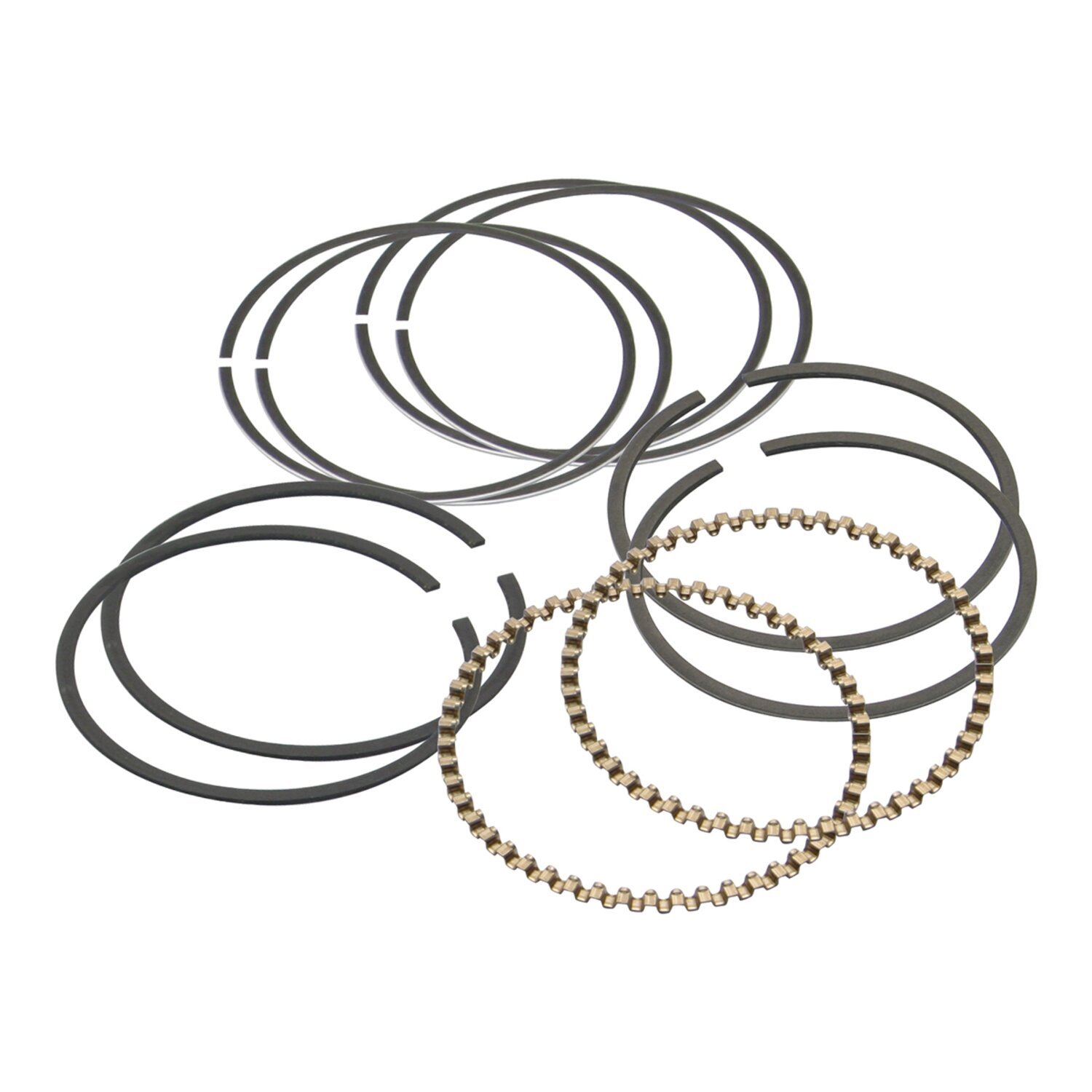S&S, 3-1/2" bore piston ring set. +.010"