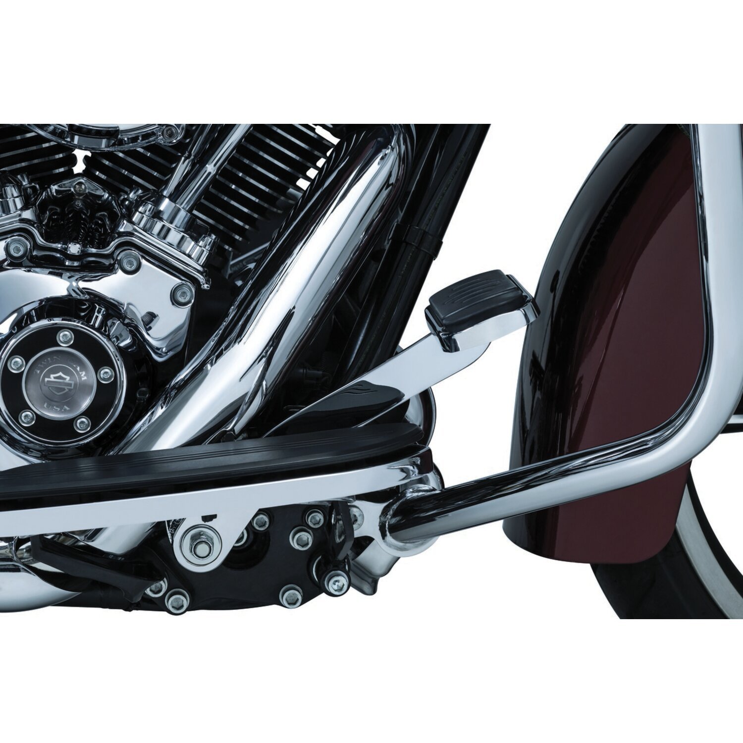 Kuryakyn, Smooth extended brake pedal, Chrome