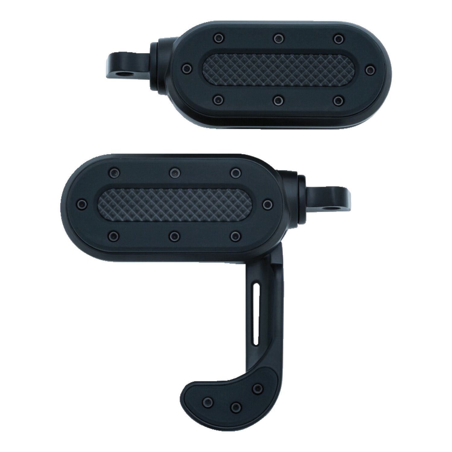 Kuryakyn, Heavy industry switchblade foot pegs. stain