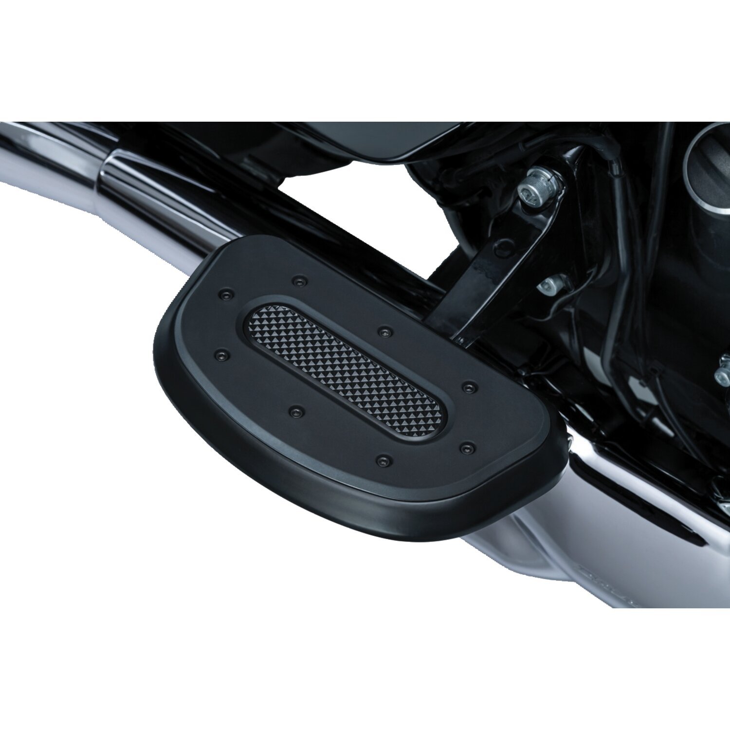 Kuryakyn, Heavy industry floorboards. passenger, Black
