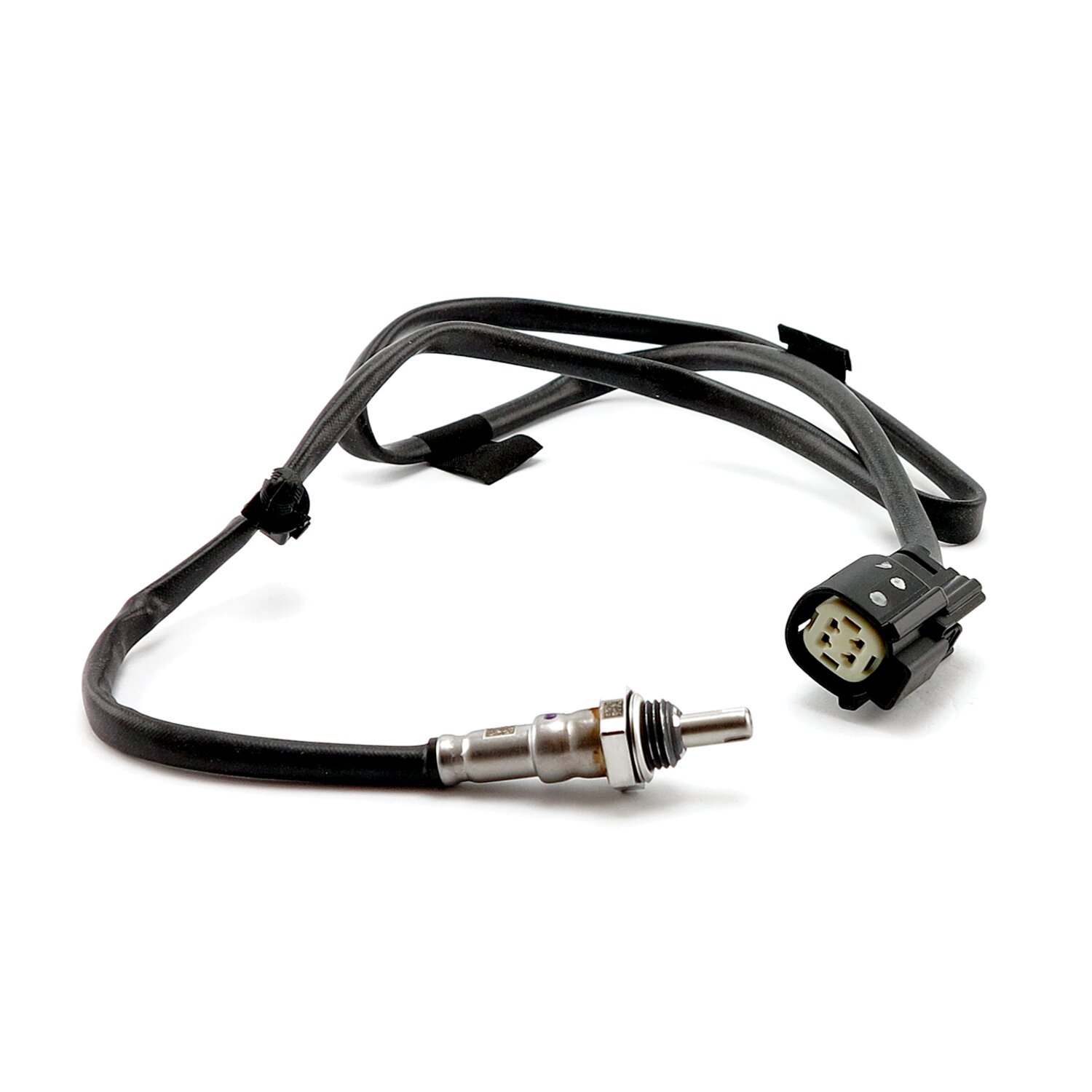 MCS, oxygen sensor exhaust. OEM style, 2-1 muffler, Black