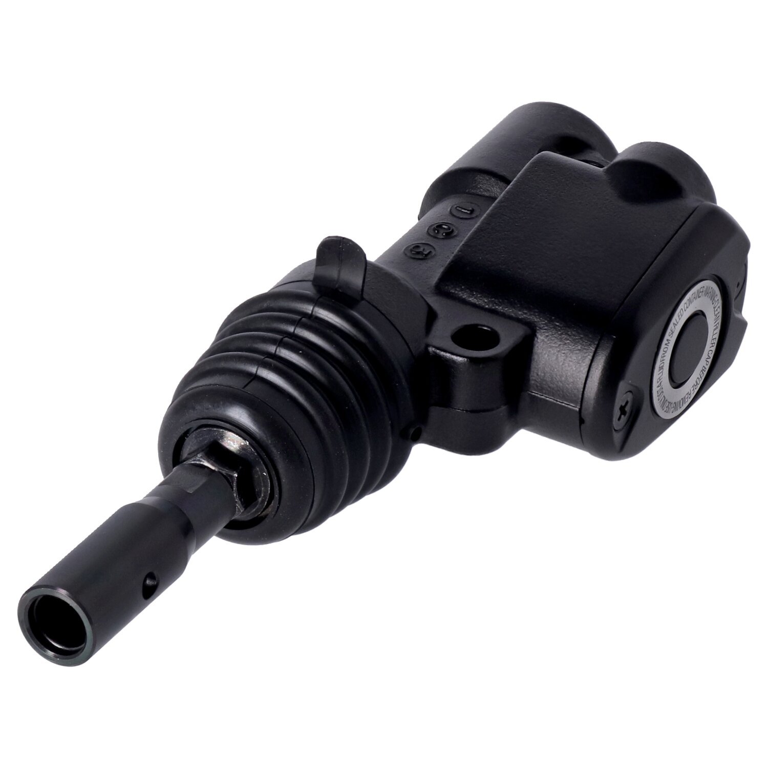 Rear master cylinder, XL Sportster, Black