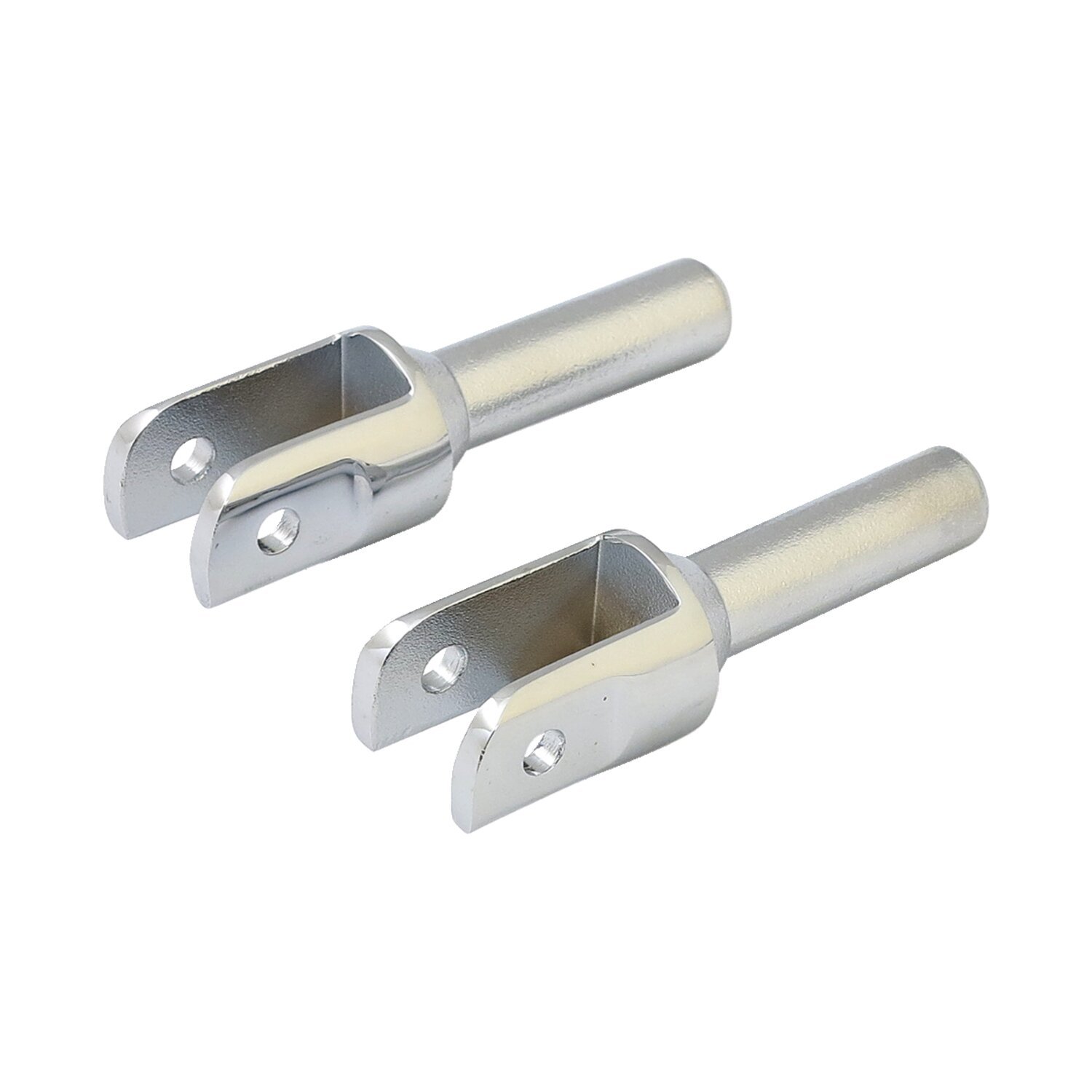 Repl. mount stud iso/comfort pegs. universal female, Chrome