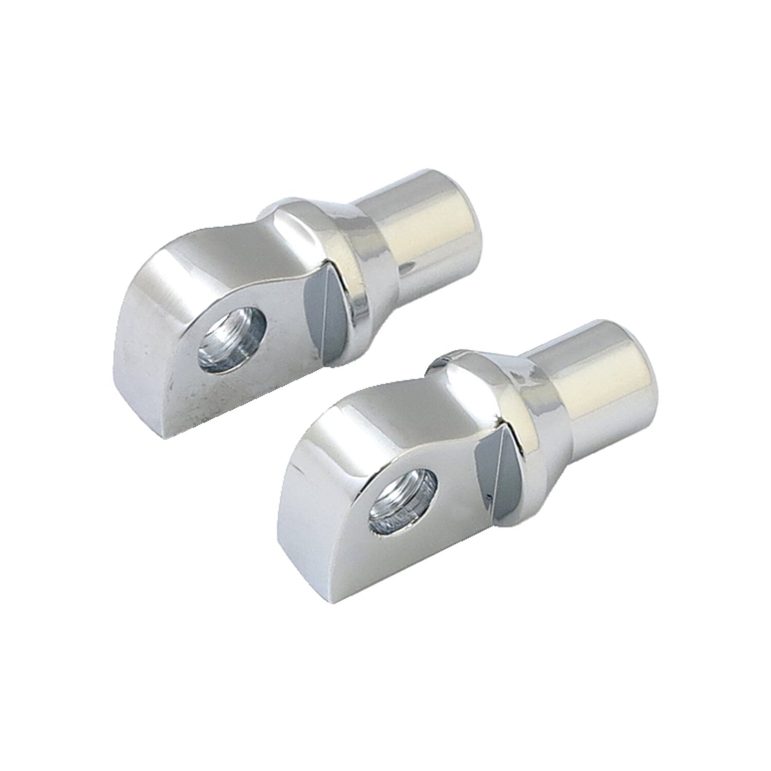 Repl. mount stud iso/comfort pegs. traditional H-D male, Chrome