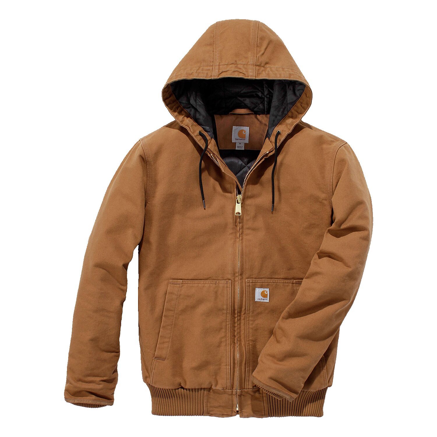 Carhartt Washed insulated jacket, carhartt brown, 2XL