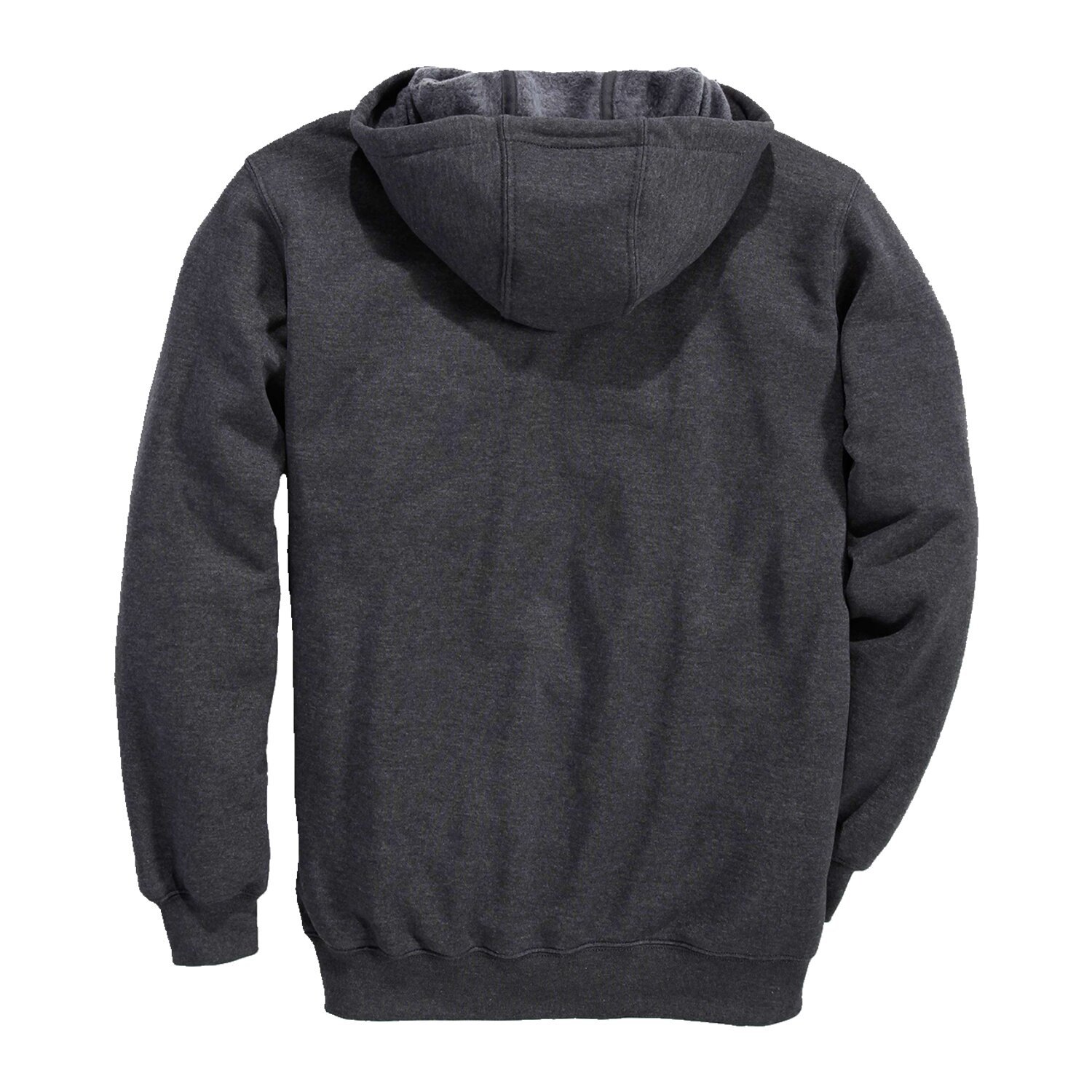 Carhartt Signature logo hoodie carbon heather, Gray, M