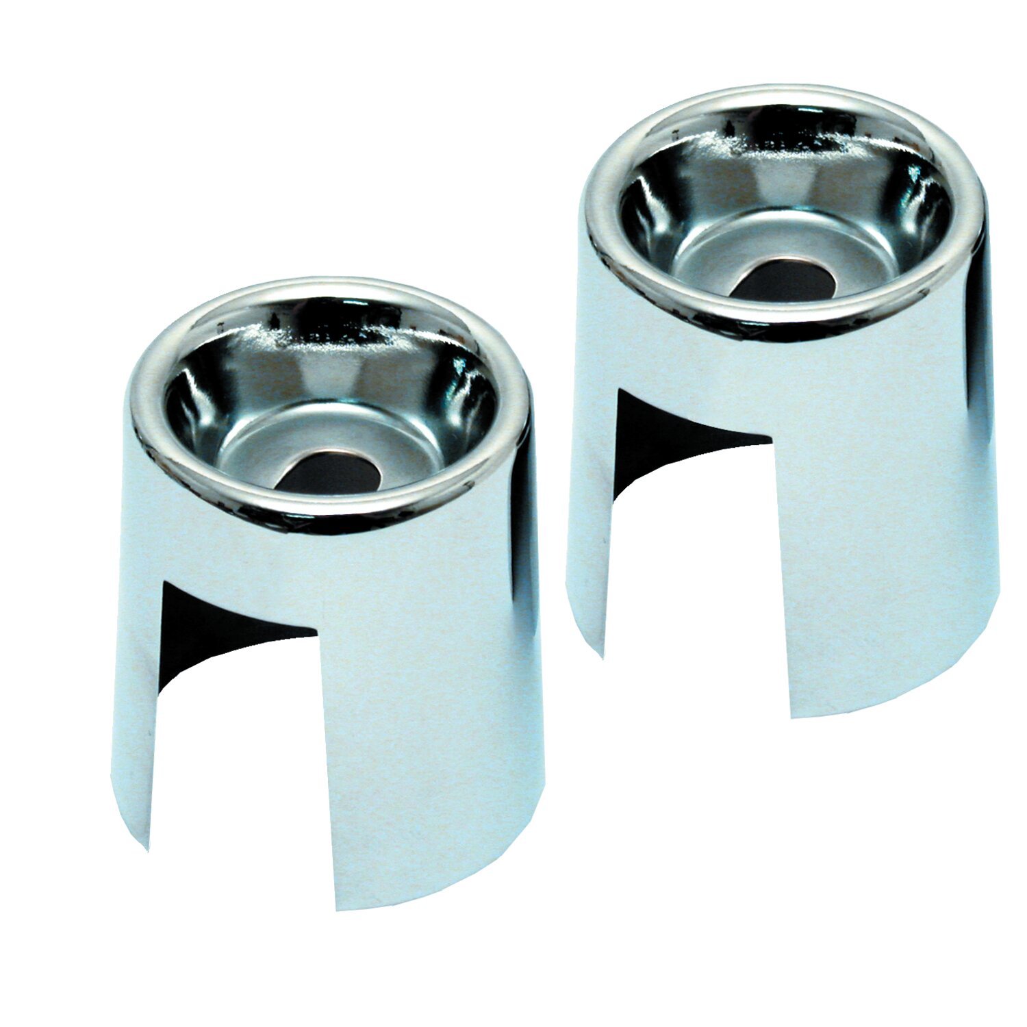 Shock stud cover kit. Chrome